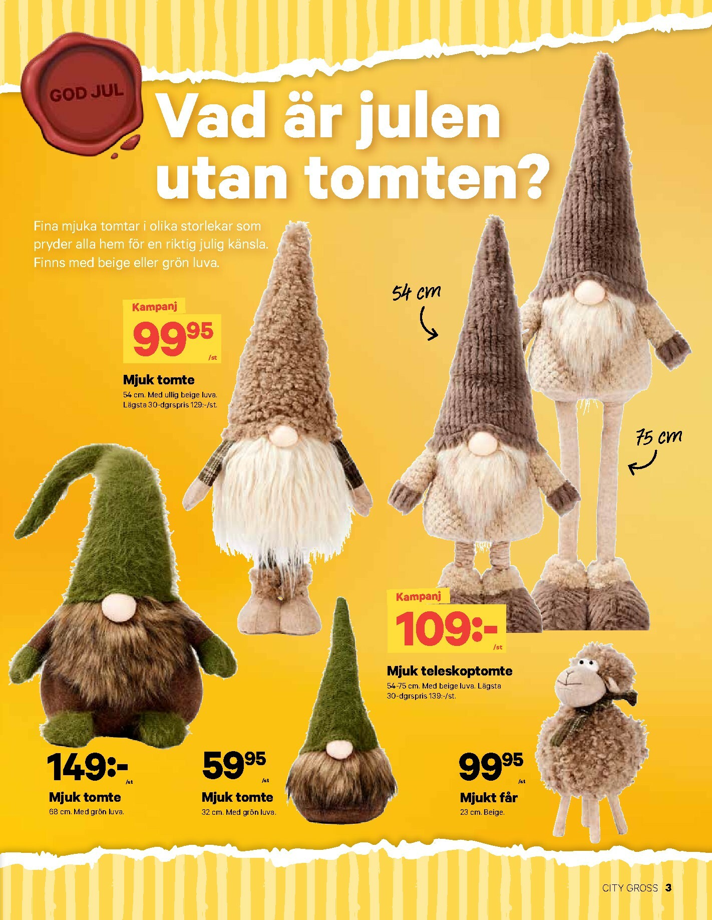 city-gross - City Gross-reklambladet giltigt från 08/12 - 14/12 - page: 16