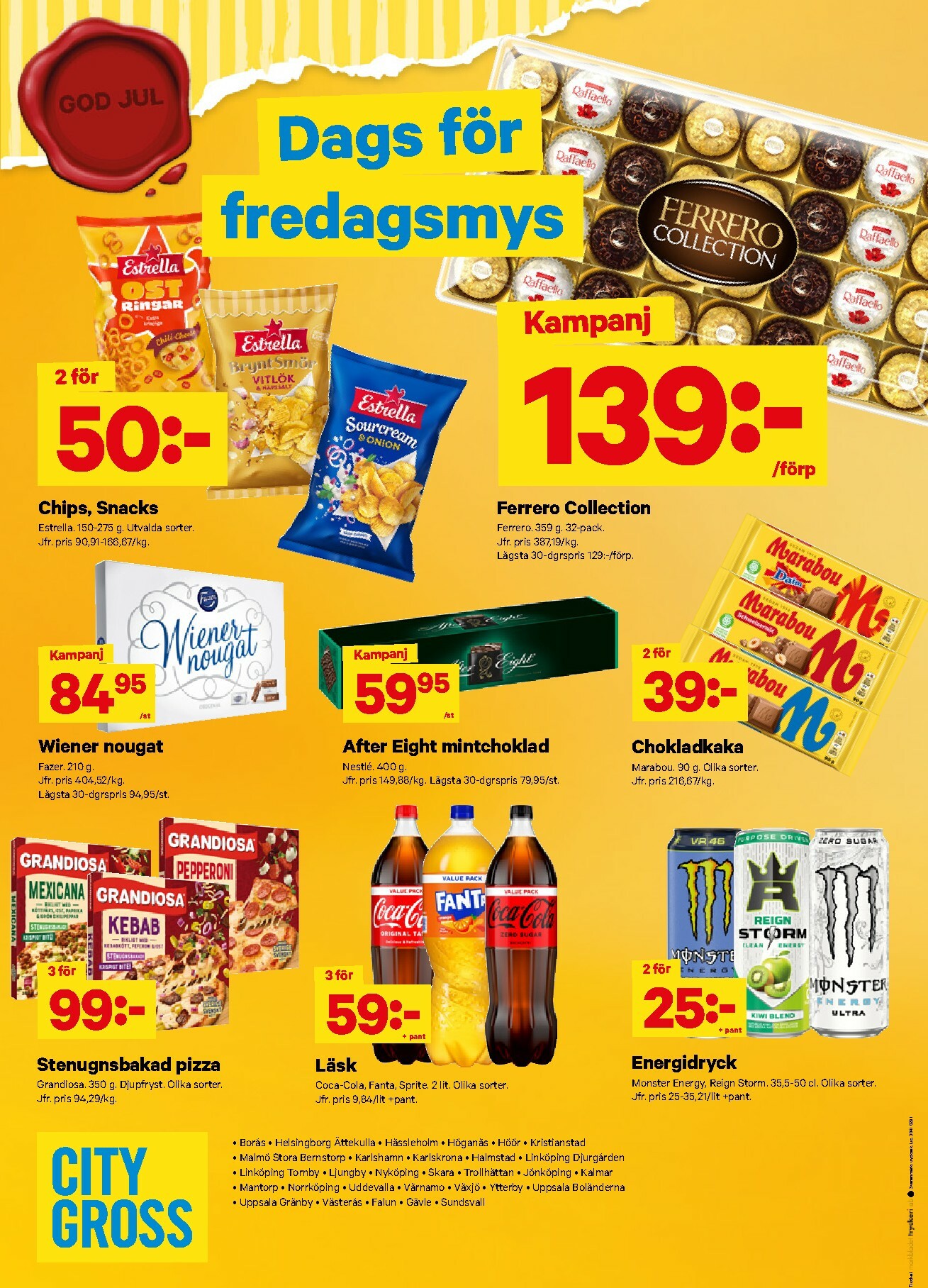 city-gross - City Gross-reklambladet giltigt från 08/12 - 14/12 - page: 13