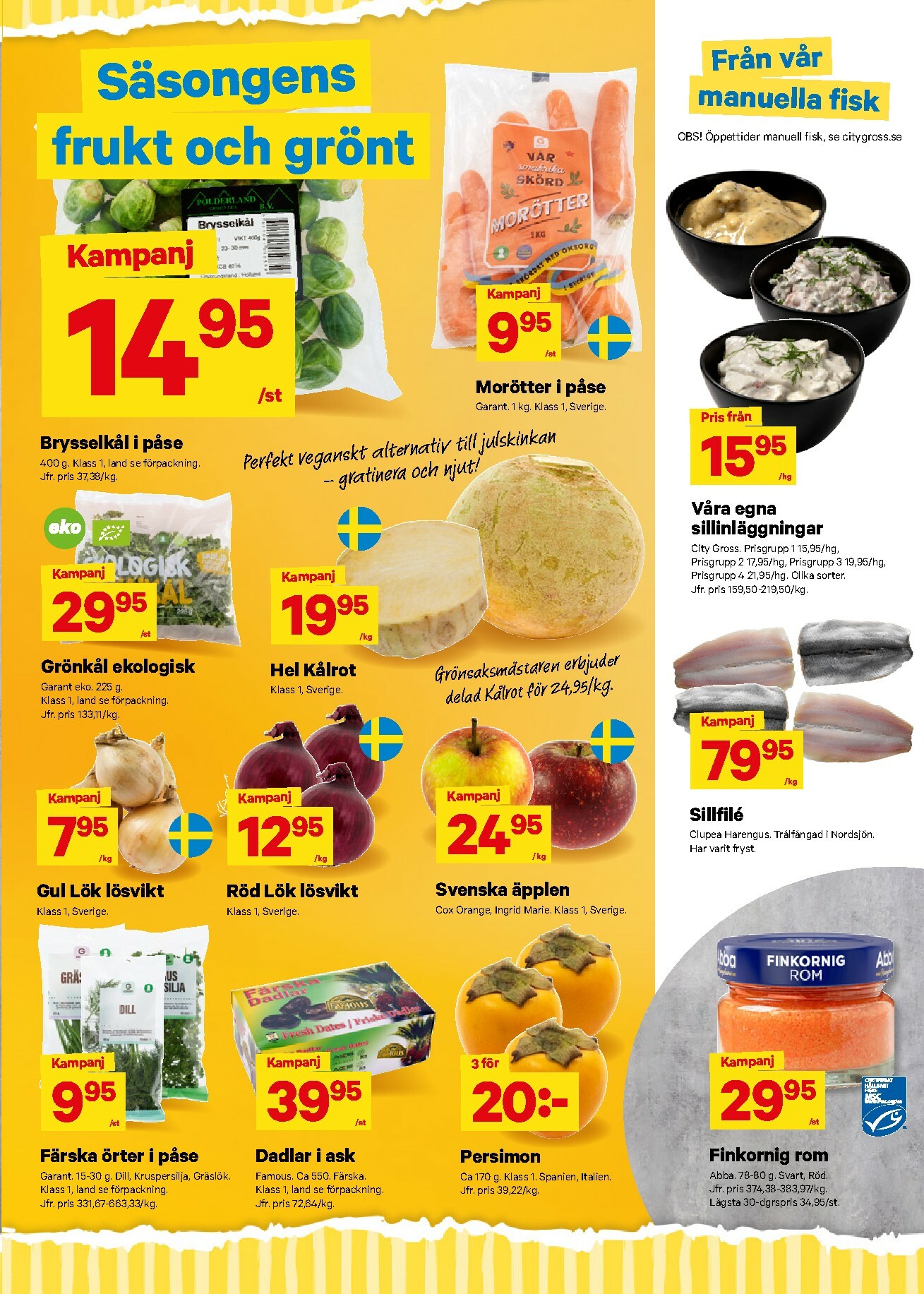 city-gross - City Gross-reklambladet giltigt från 22/12 - 26/12 - page: 3