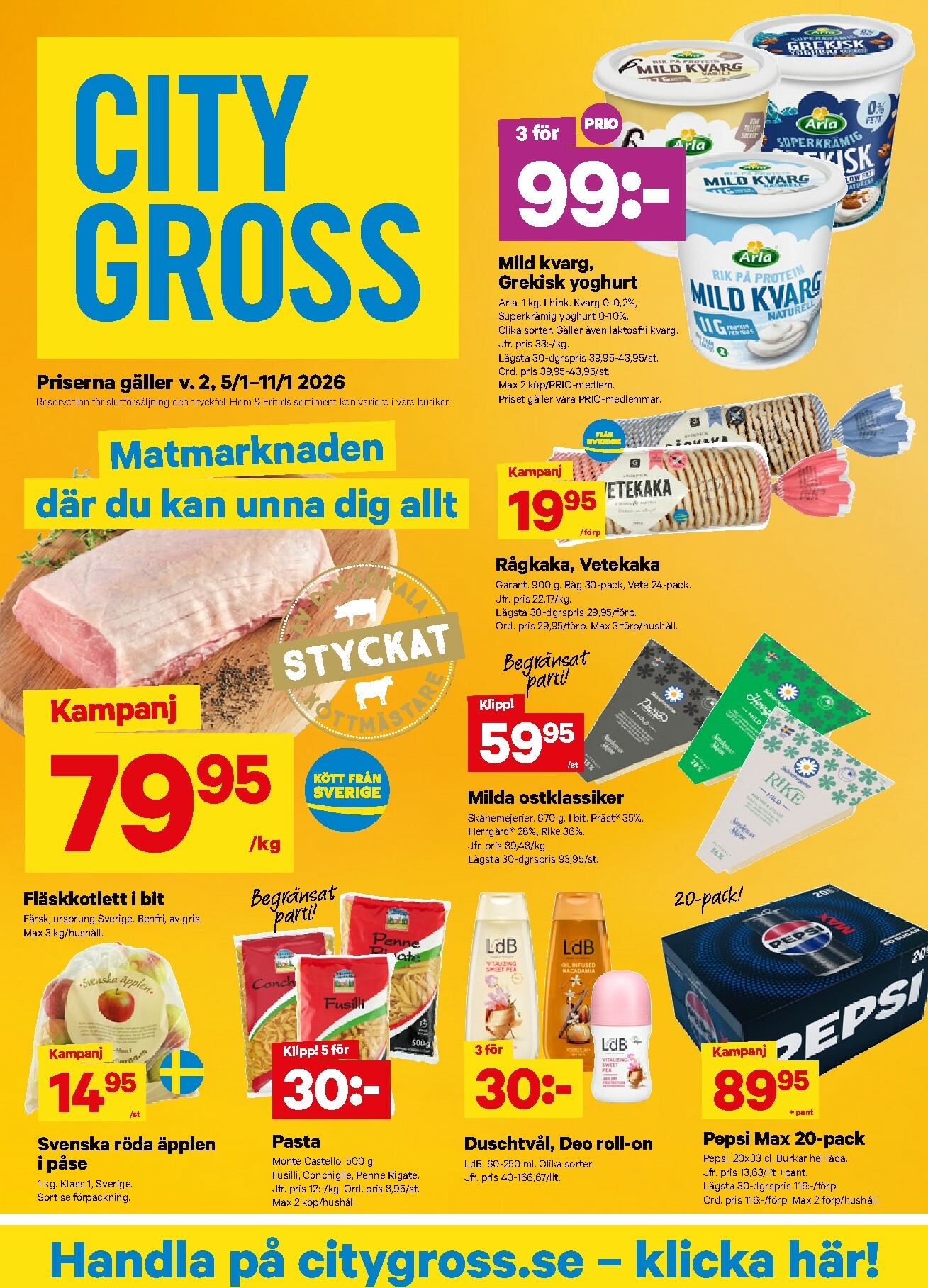 city-gross - City Gross-reklambladet giltigt från 05/01 - 11/01