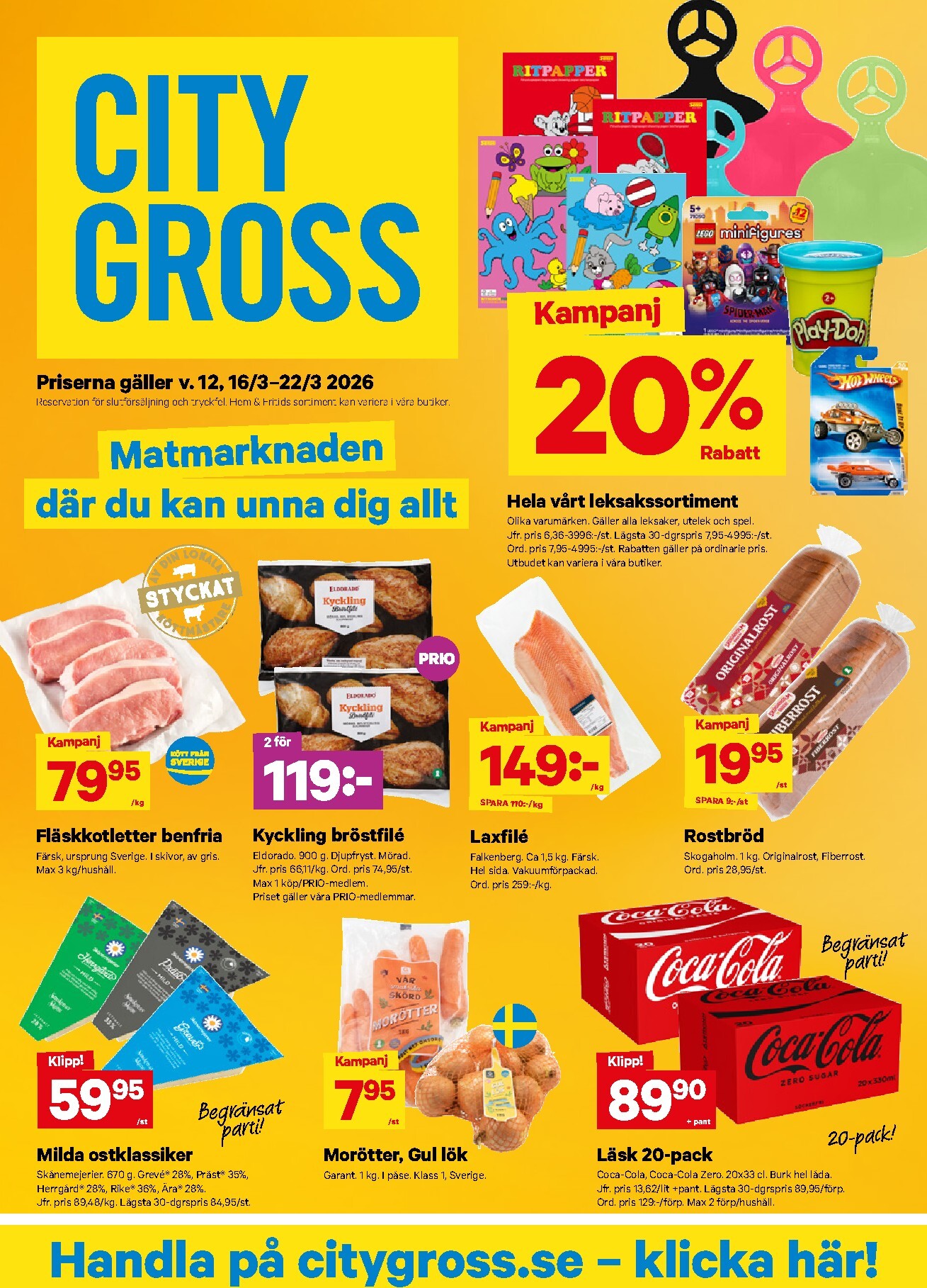 city-gross - City Gross-reklambladet giltigt från 16/03/2026 - 22/03/2026