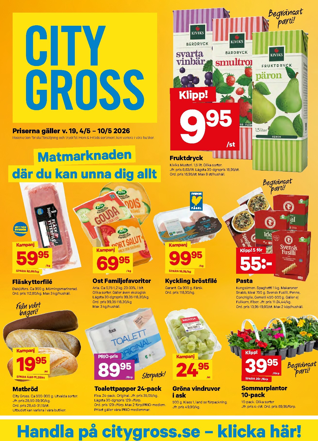 city-gross - City Gross reklamblad för nästa vecka från måndag 04/05/2026 till söndag 10/05/2026 - page: 1
