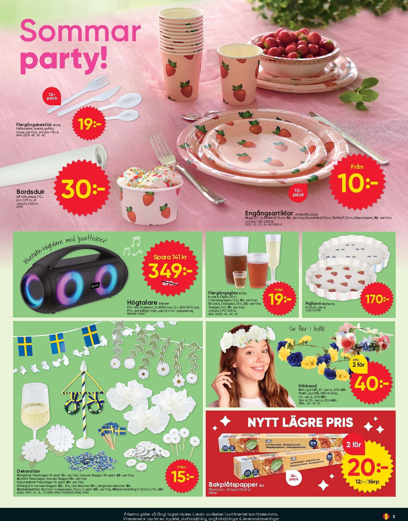 dollar-store - Aktuellt Dollar Store reklamblad från måndag, 15/06/2026 till söndag, 21/06/2026 - page: 3