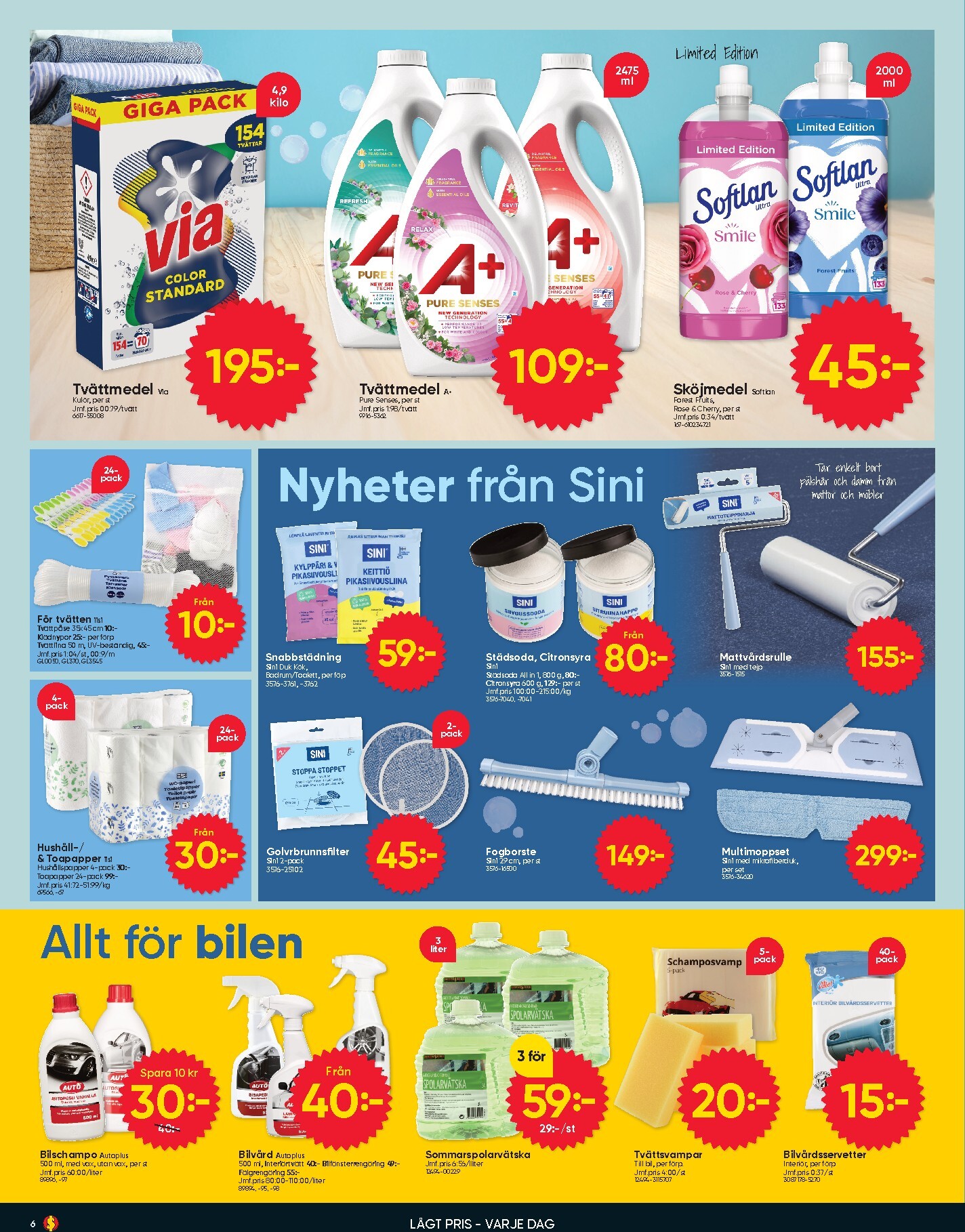 dollar-store - Aktuellt Dollar Store reklamblad från måndag, 15/06/2026 till söndag, 21/06/2026 - page: 6