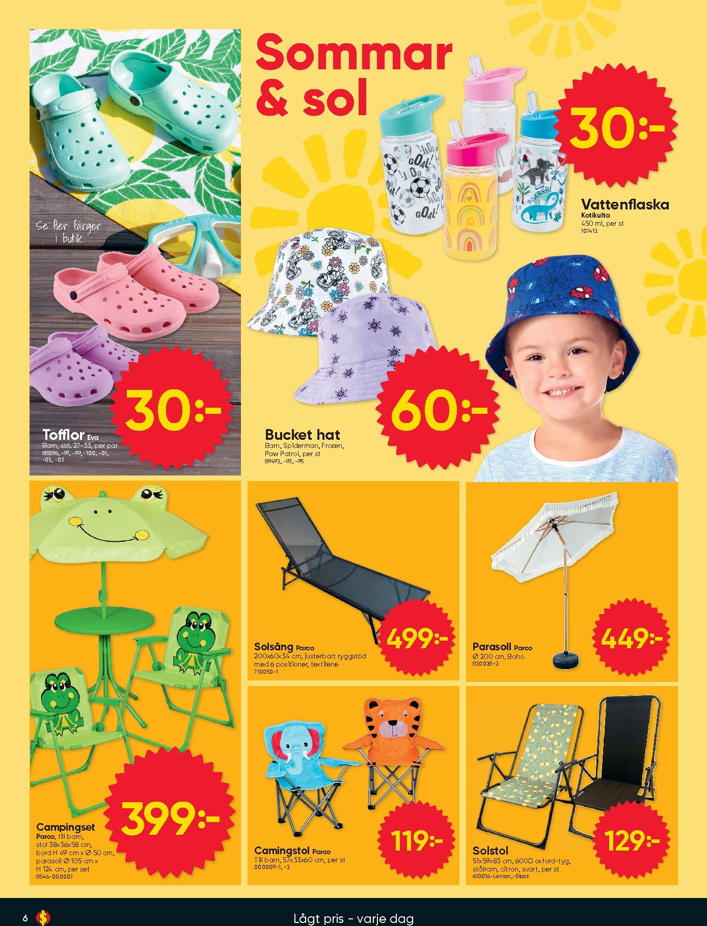 dollar-store - Aktuellt Dollar Store reklamblad från måndag, 22/06/2026 till söndag, 05/07/2026 - page: 6