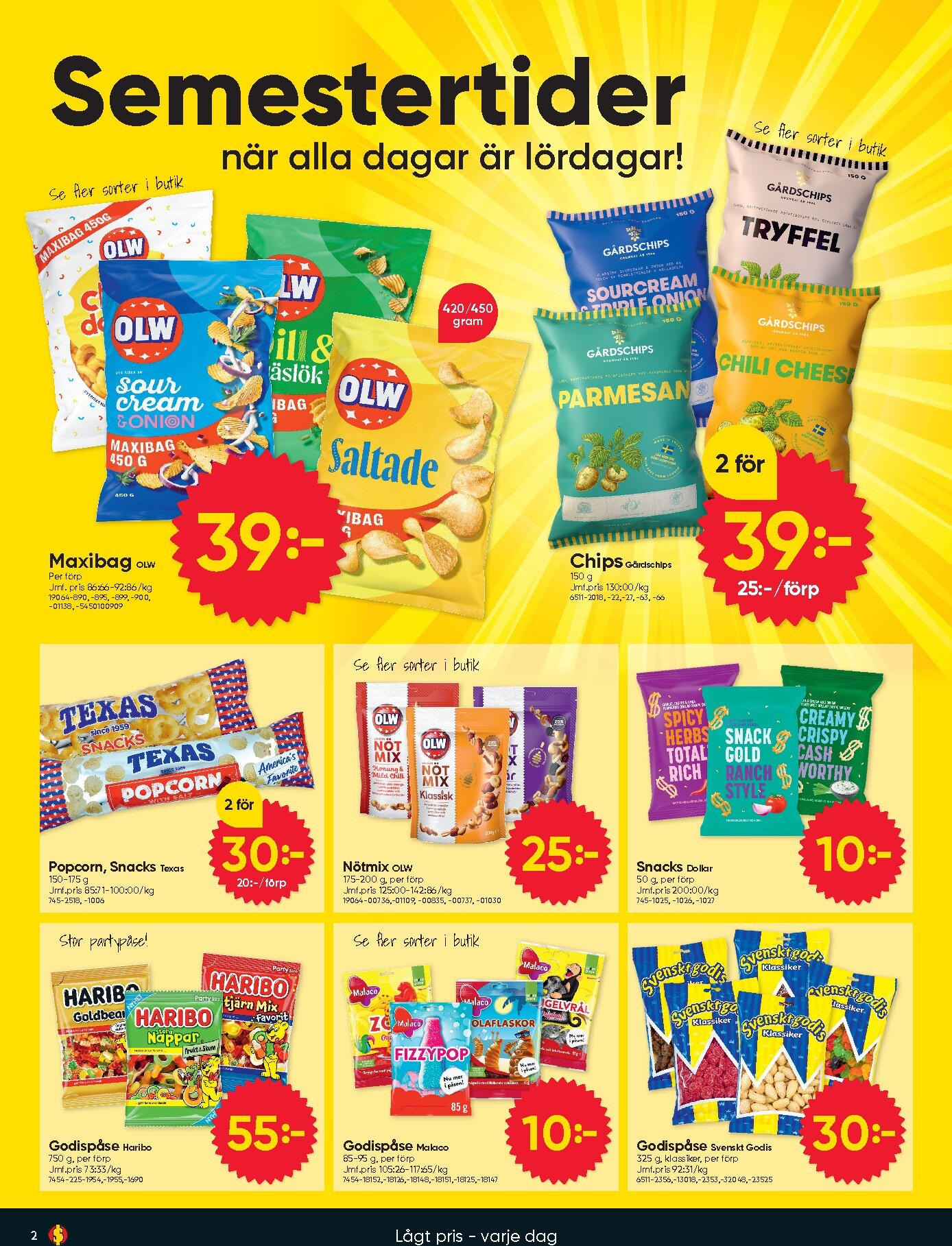 dollar-store - Aktuellt Dollar Store reklamblad från måndag, 22/06/2026 till söndag, 05/07/2026 - page: 2