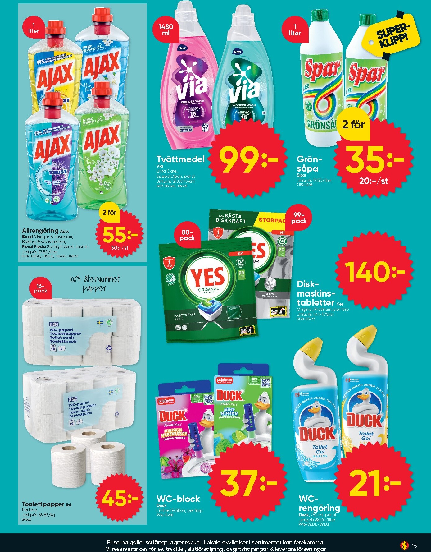 dollar-store - Aktuellt Dollar Store reklamblad från måndag, 22/06/2026 till söndag, 05/07/2026 - page: 15
