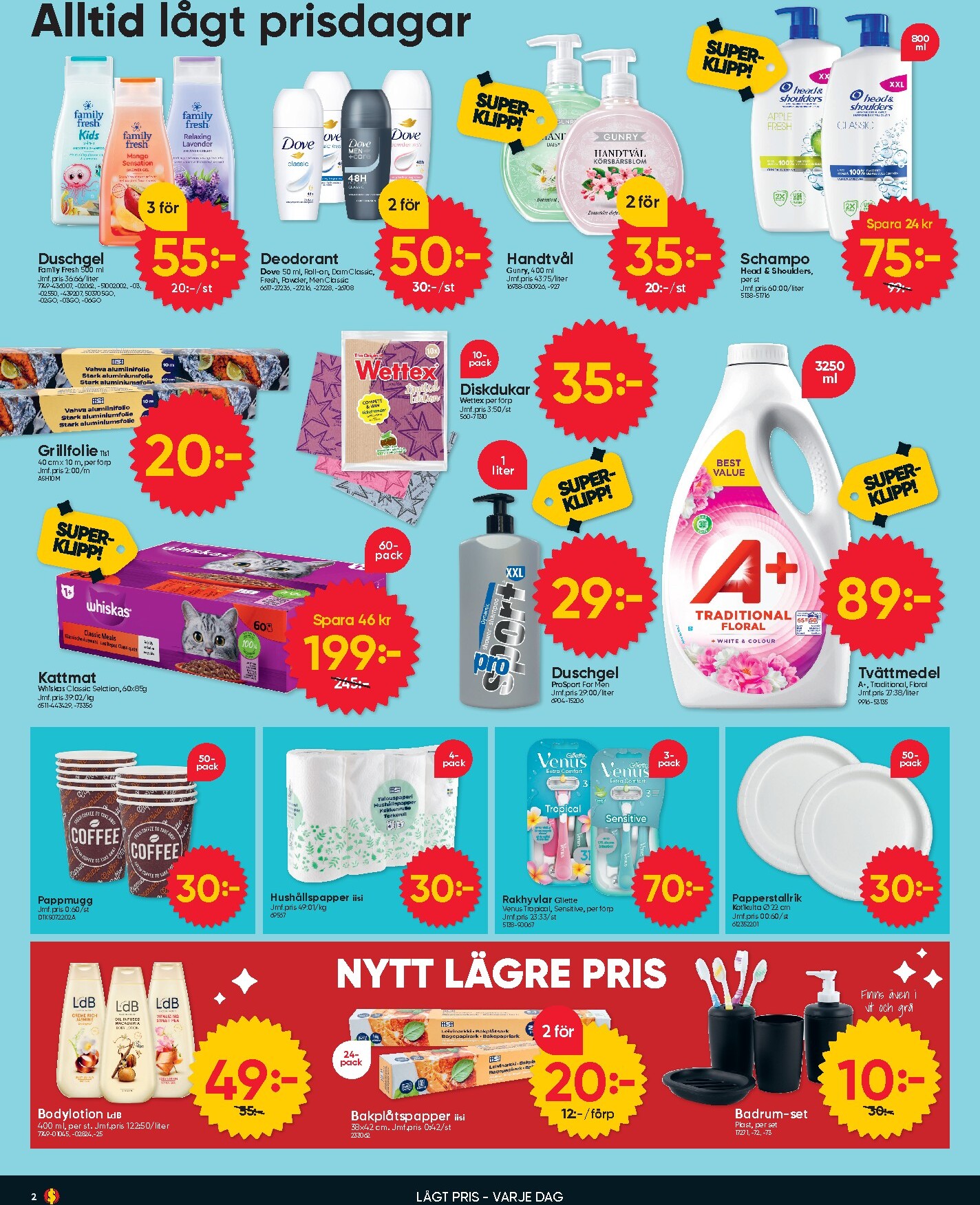 dollar-store - Aktuellt Dollar Store reklamblad från måndag, 06/07/2026 till söndag, 19/07/2026 - page: 2
