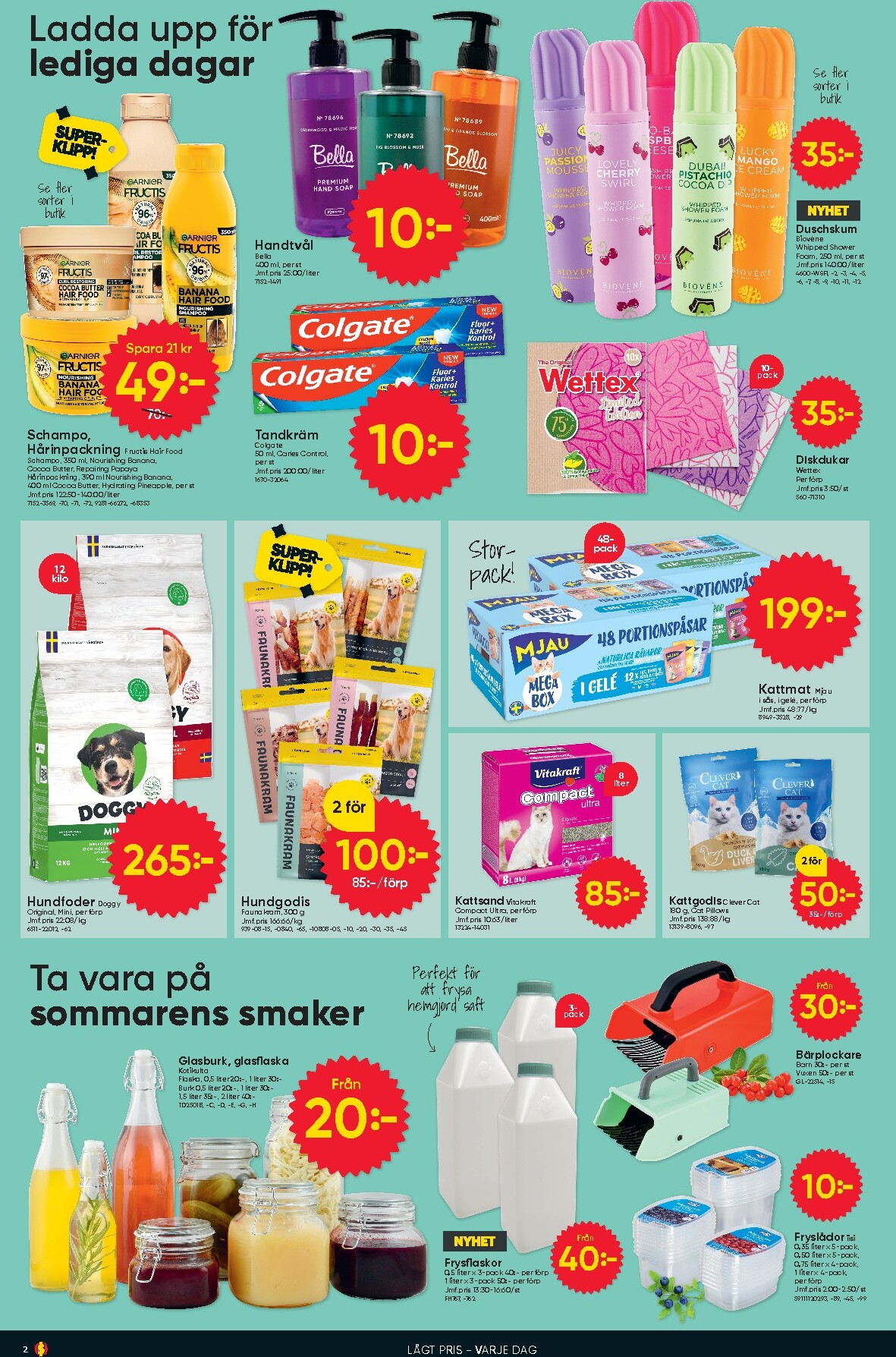 dollar-store - Aktuellt Dollar Store reklamblad från måndag, 20/07/2026 till söndag, 02/08/2026 - page: 2