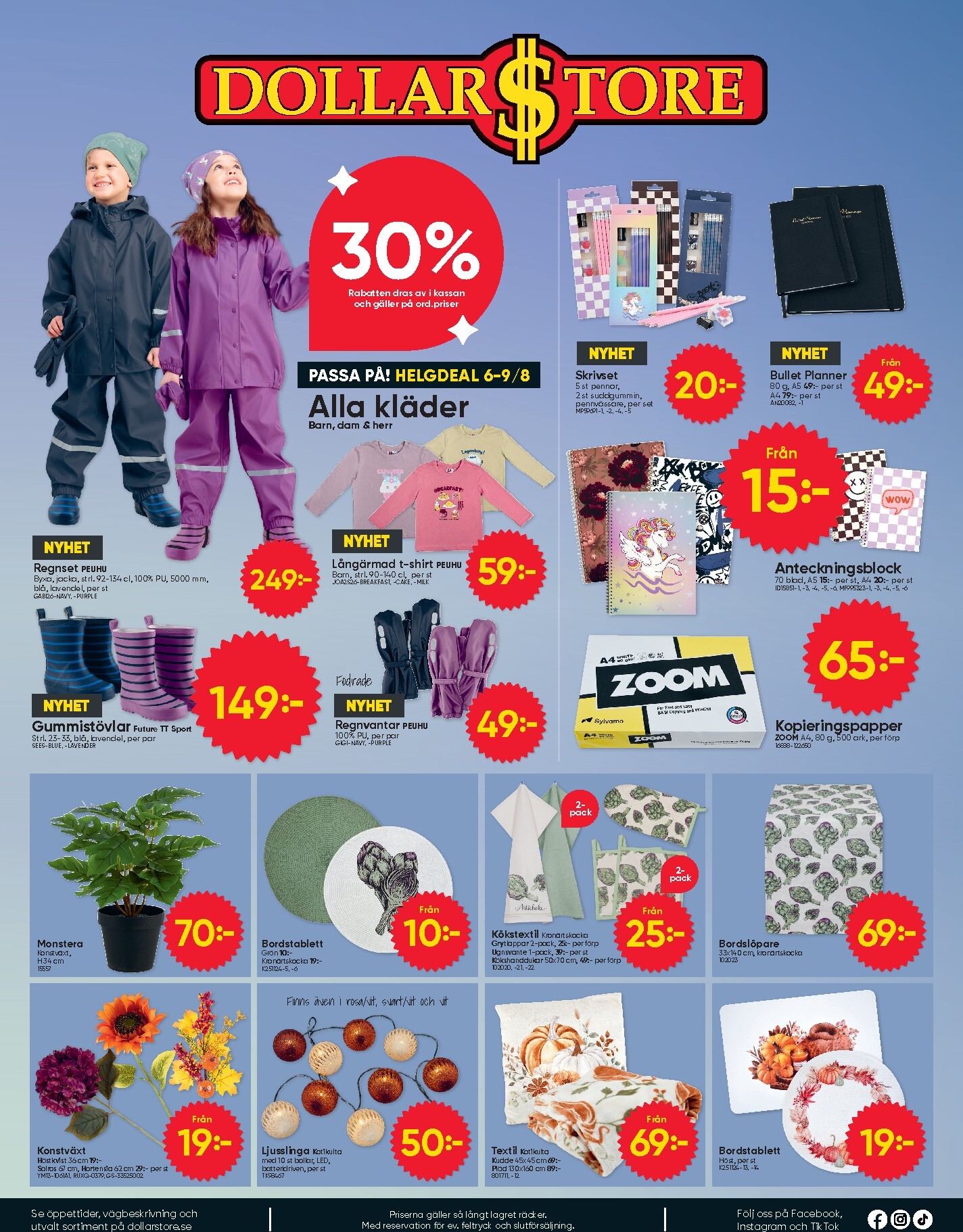 dollar-store - Aktuellt Dollar Store reklamblad från måndag, 03/08/2026 till söndag, 23/08/2026 - page: 8