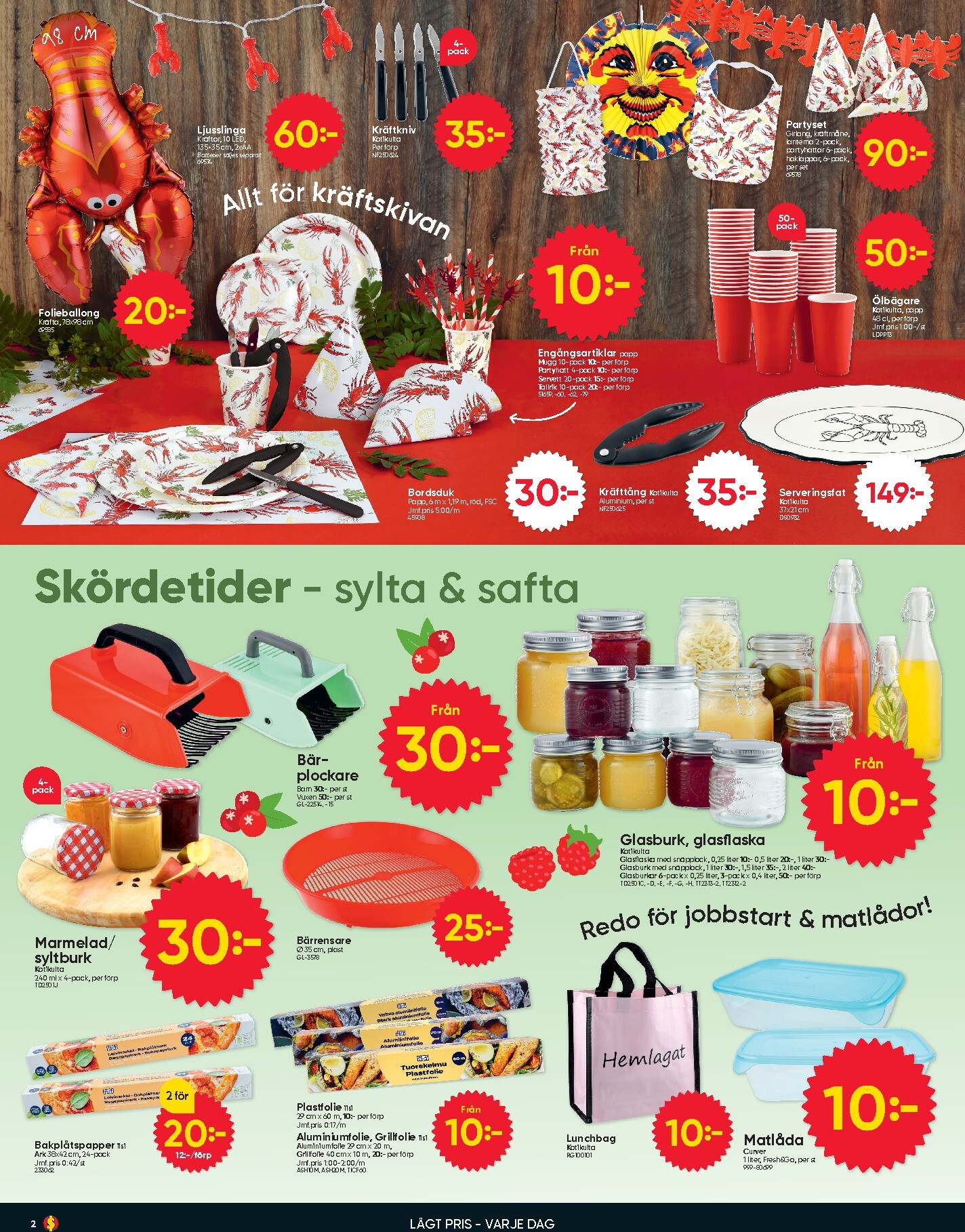 dollar-store - Aktuellt Dollar Store reklamblad från måndag, 03/08/2026 till söndag, 23/08/2026 - page: 2