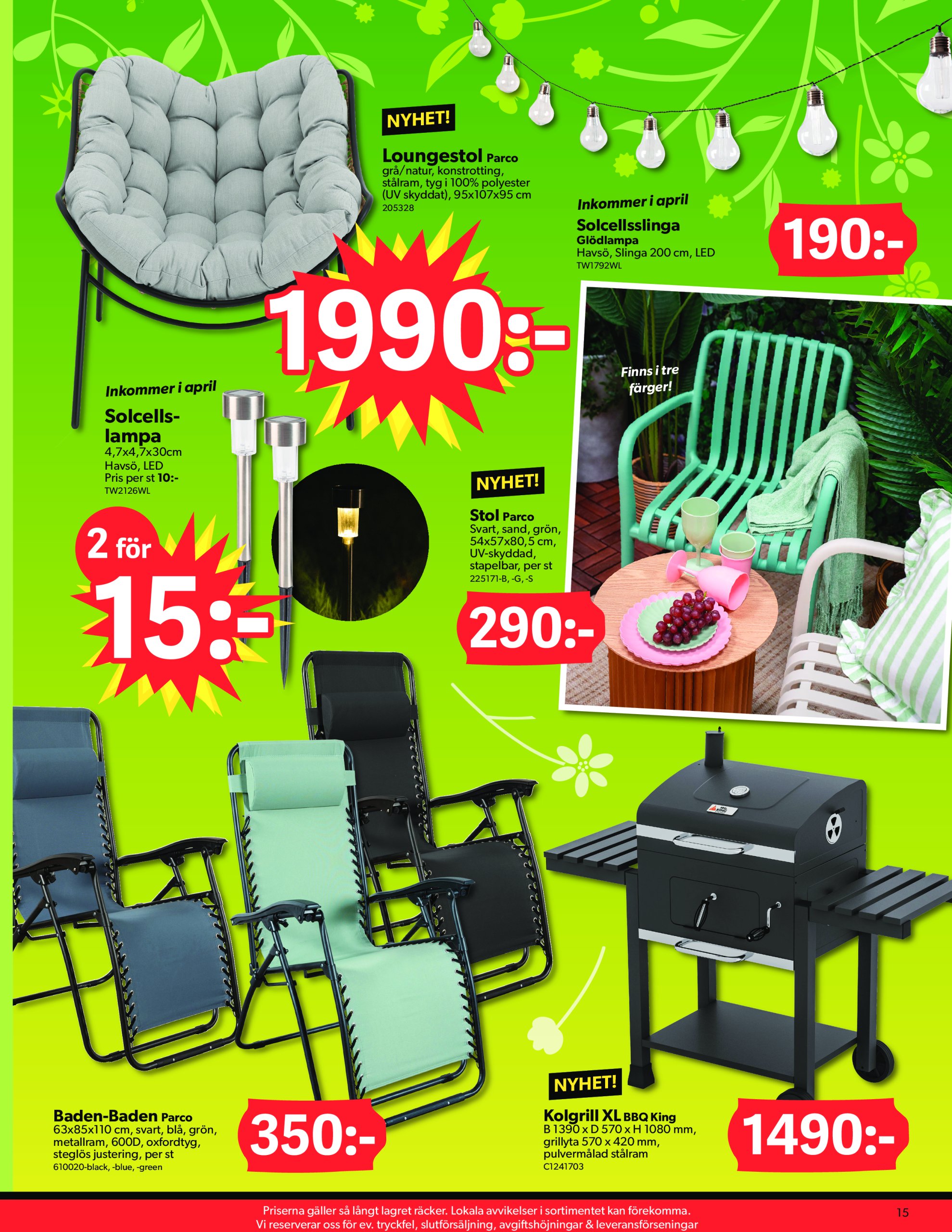 dollar-store - Dollar Store-reklambladet giltigt från 24/03 - 06/04 - page: 15