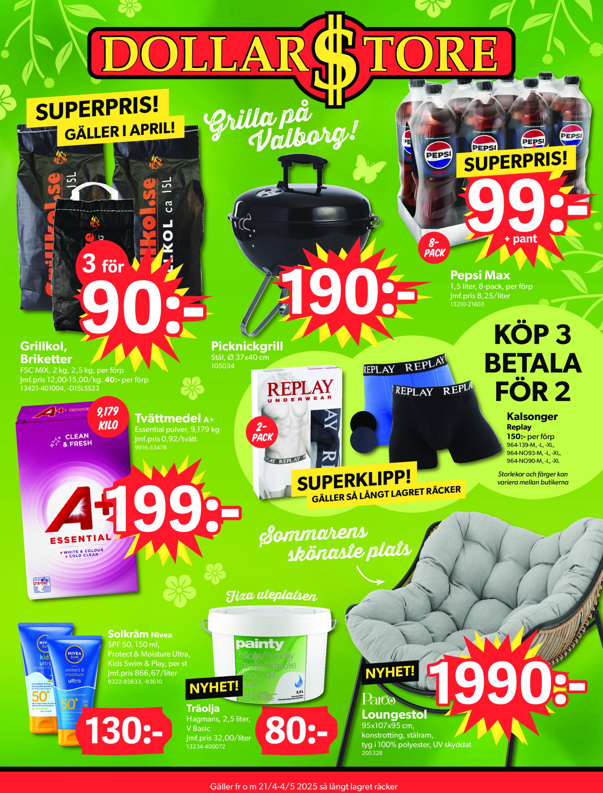 dollar-store - Dollar Store-reklambladet giltigt från 21/04 - 04/05