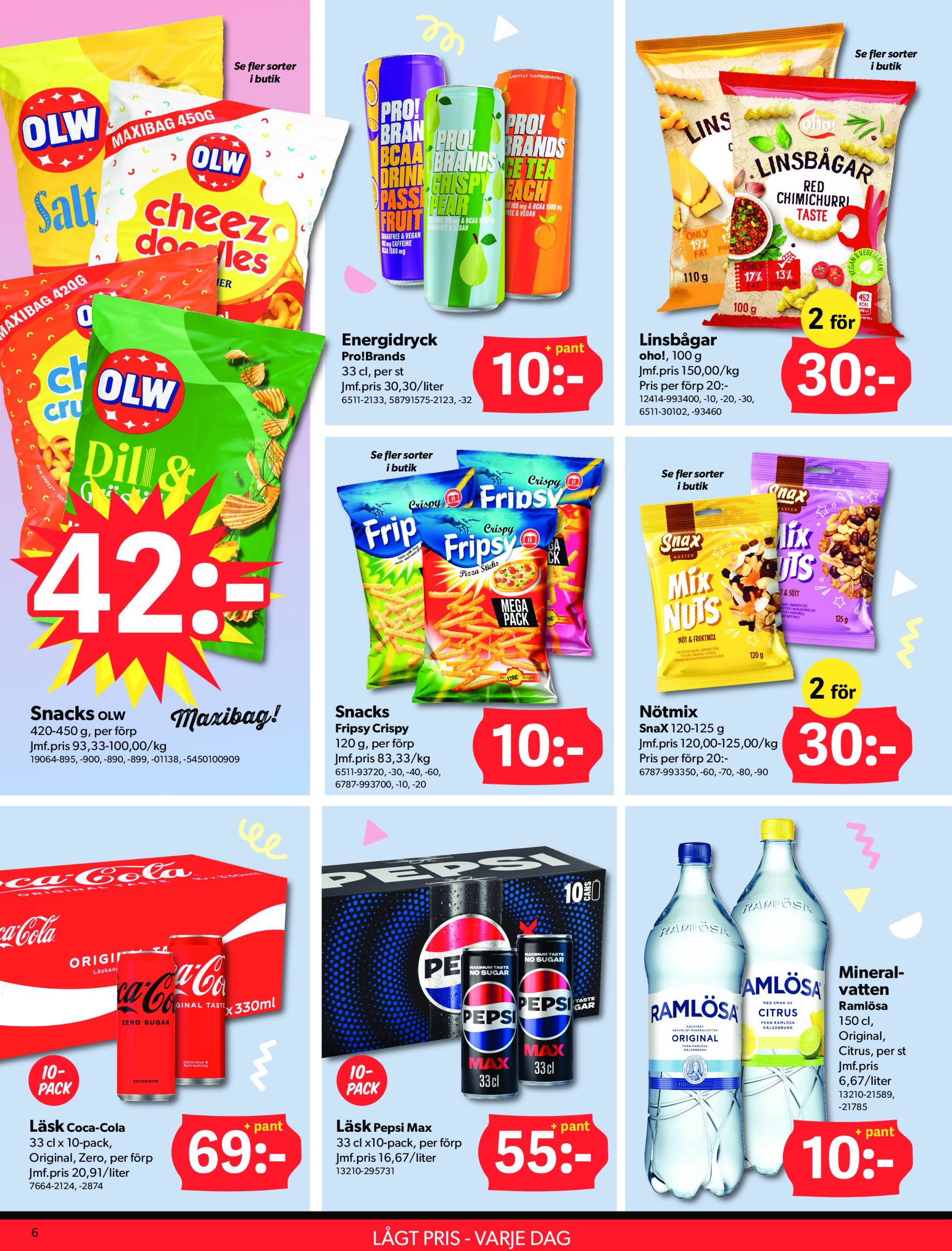 dollar-store - Dollar Store-reklambladet giltigt från 28/07 - 10/08 - page: 6
