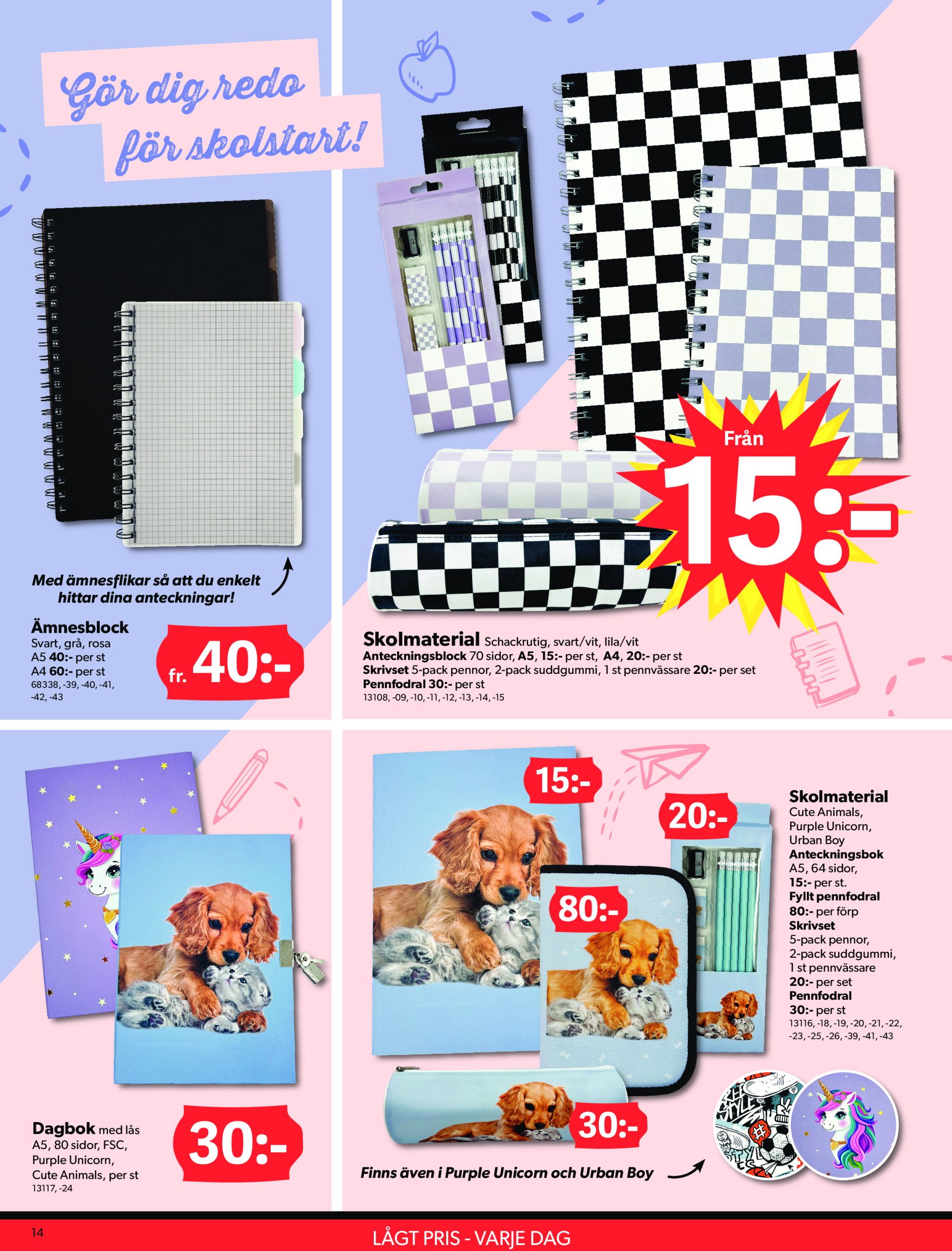dollar-store - Dollar Store-reklambladet giltigt från 28/07 - 10/08 - page: 14