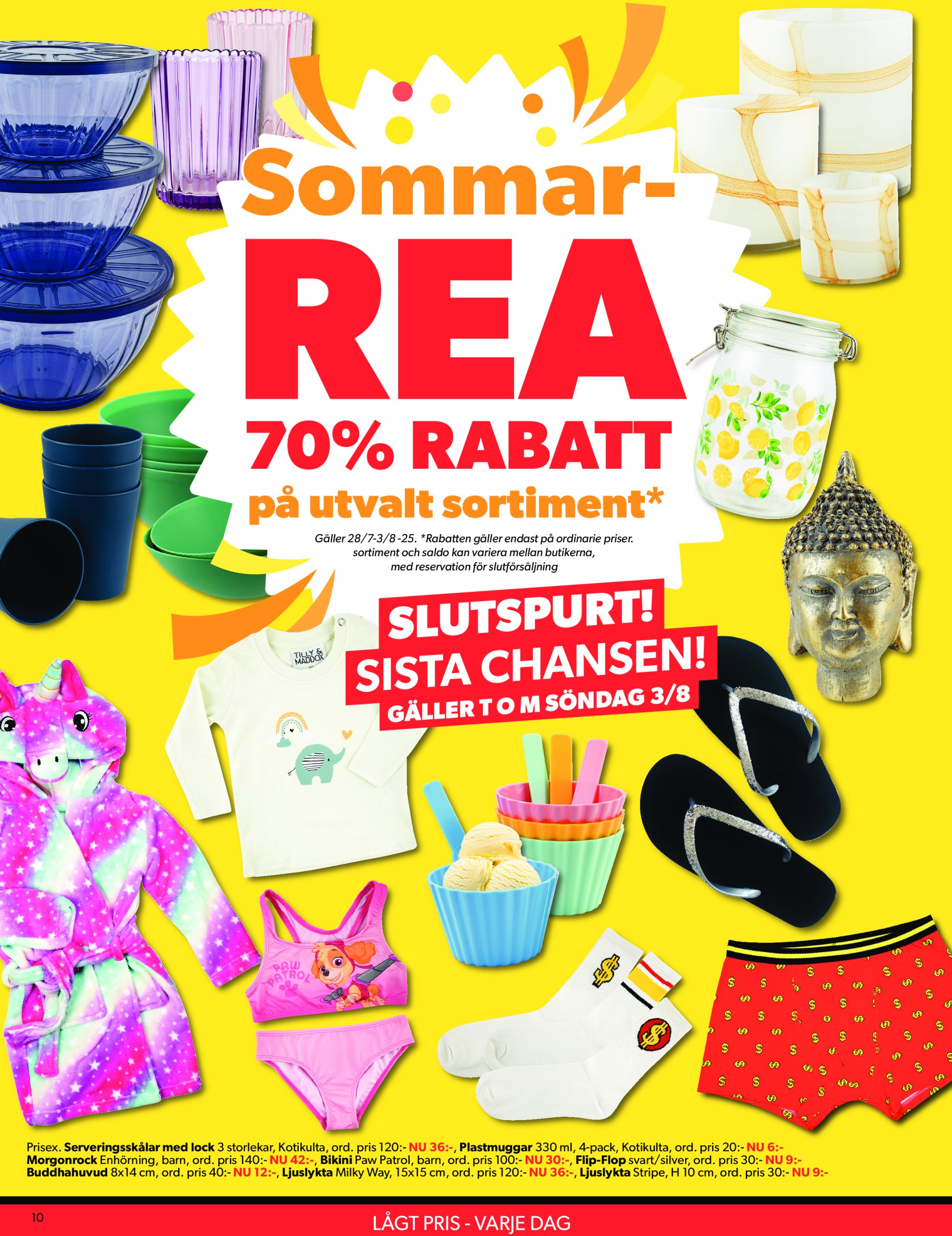 dollar-store - Dollar Store-reklambladet giltigt från 28/07 - 10/08 - page: 10