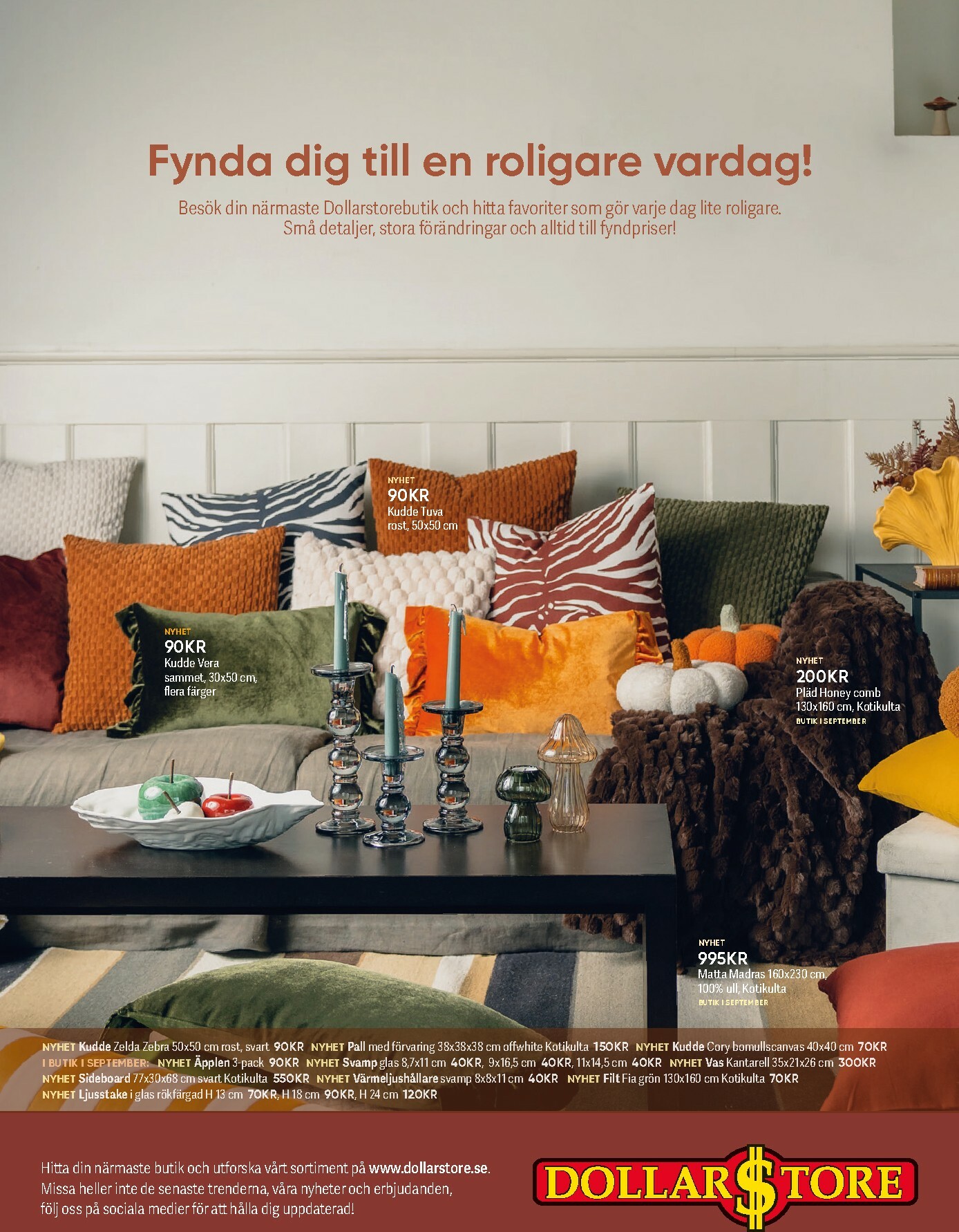 dollar-store - Dollar Store - Inspirationsagasin-reklambladet giltigt från 03/09 - 31/10 - page: 16