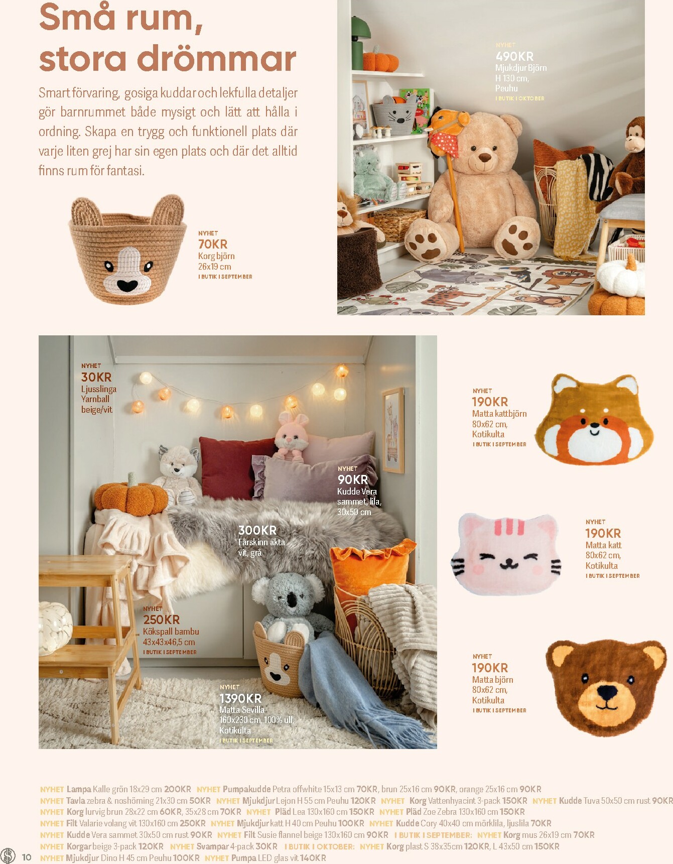dollar-store - Dollar Store - Inspirationsagasin-reklambladet giltigt från 03/09 - 31/10 - page: 10