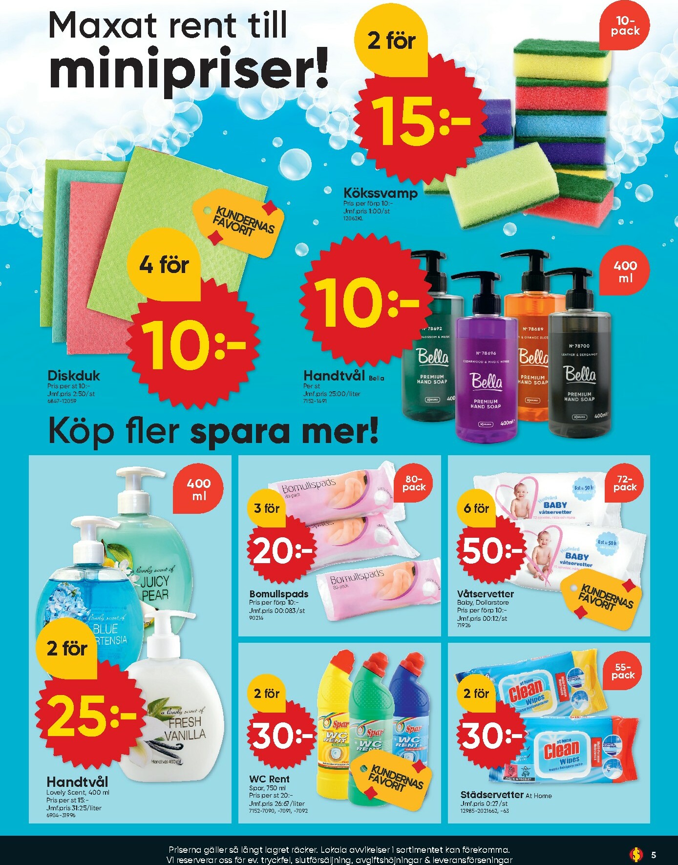 dollar-store - Dollar Store-reklambladet giltigt från 20/10 - 26/10 - page: 5