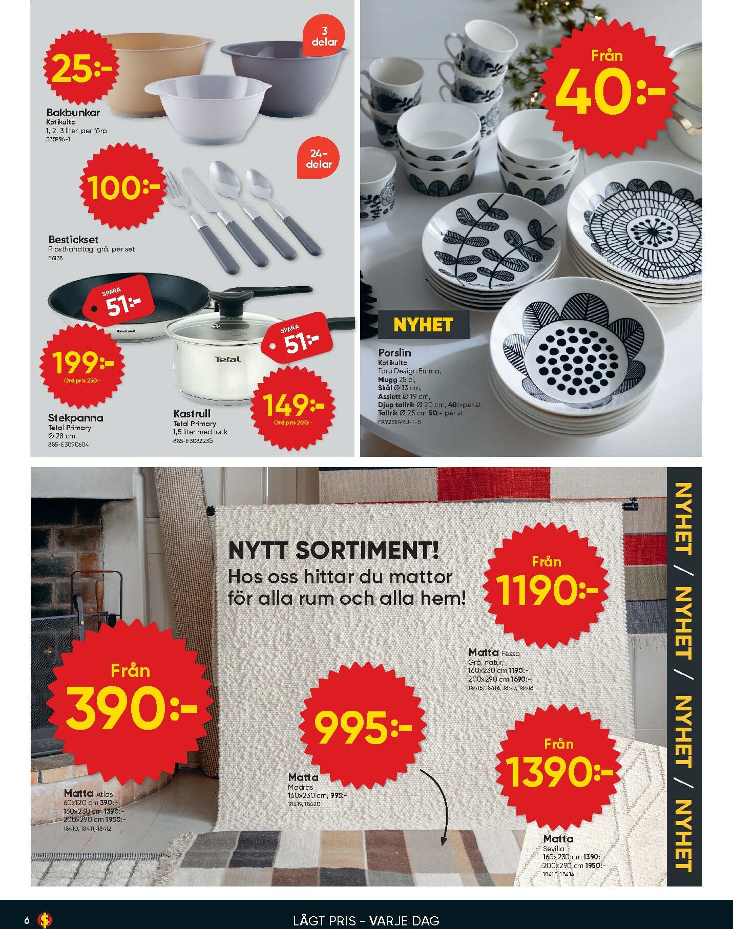 dollar-store - Dollar Store-reklambladet giltigt från 20/10 - 26/10 - page: 6