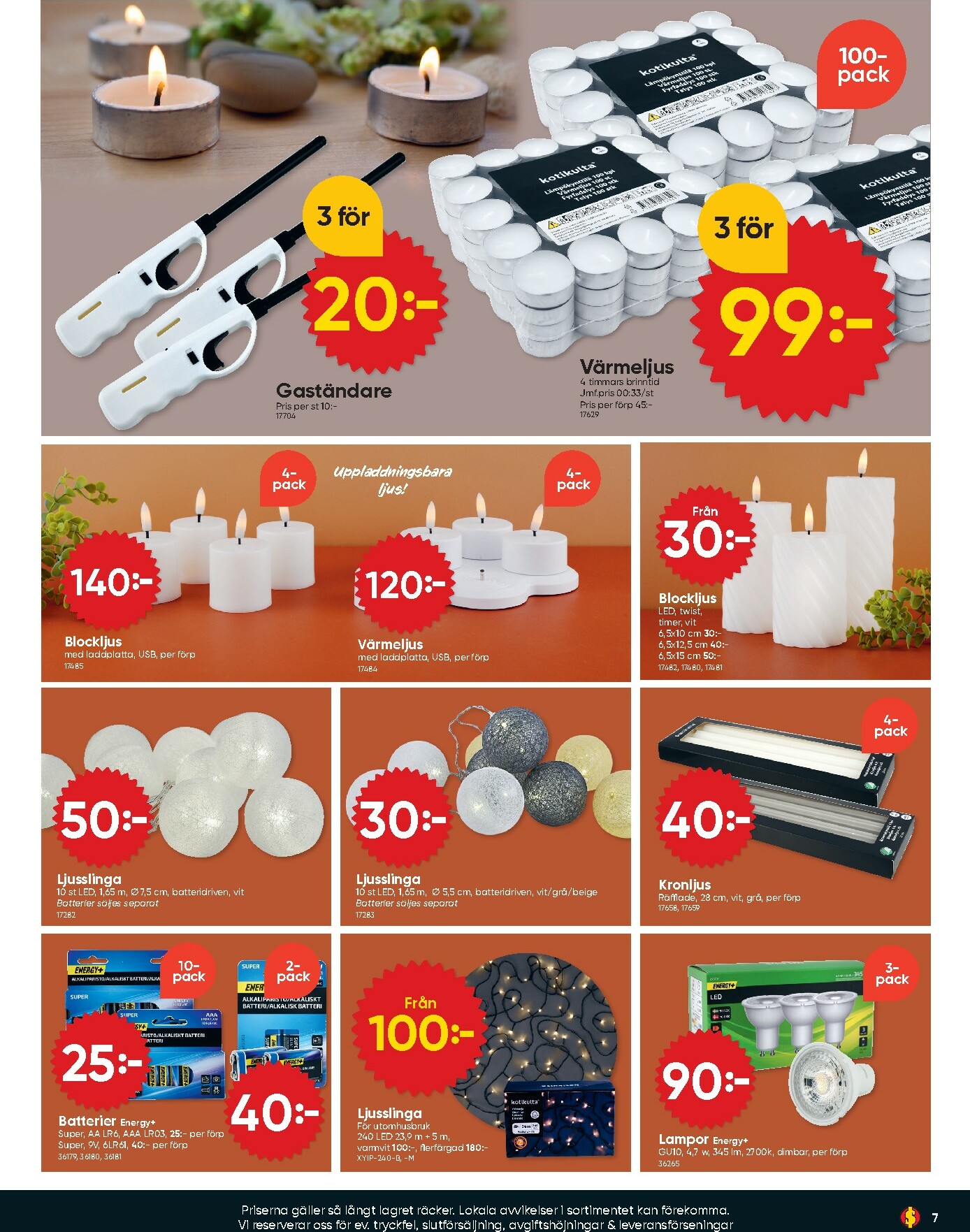 dollar-store - Dollar Store-reklambladet giltigt från 20/10 - 26/10 - page: 7