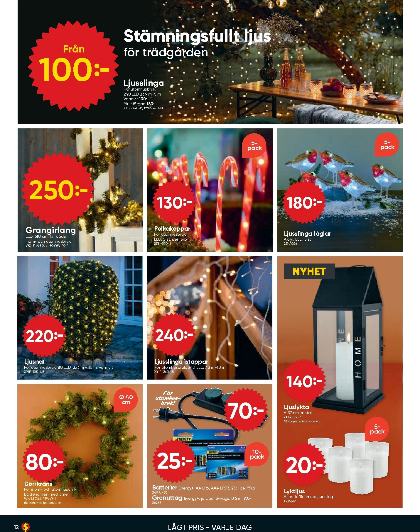 dollar-store - Dollar Store-reklambladet giltigt från 27/10 - 02/11 - page: 12