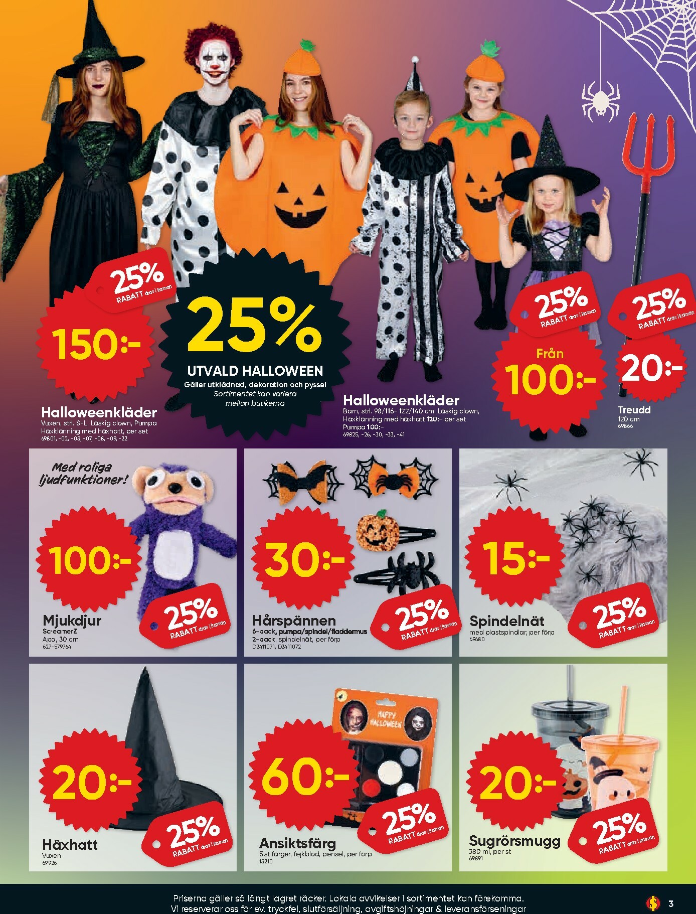 dollar-store - Dollar Store-reklambladet giltigt från 27/10 - 02/11 - page: 3