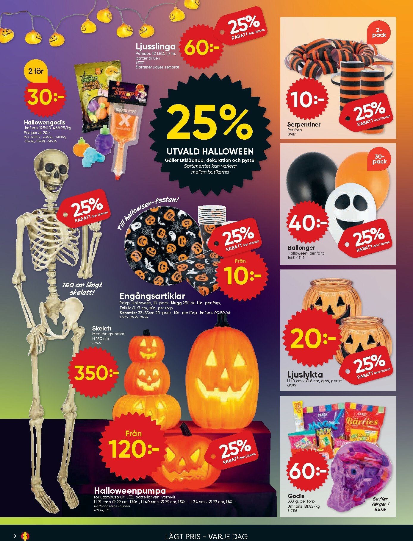 dollar-store - Dollar Store-reklambladet giltigt från 27/10 - 02/11 - page: 2