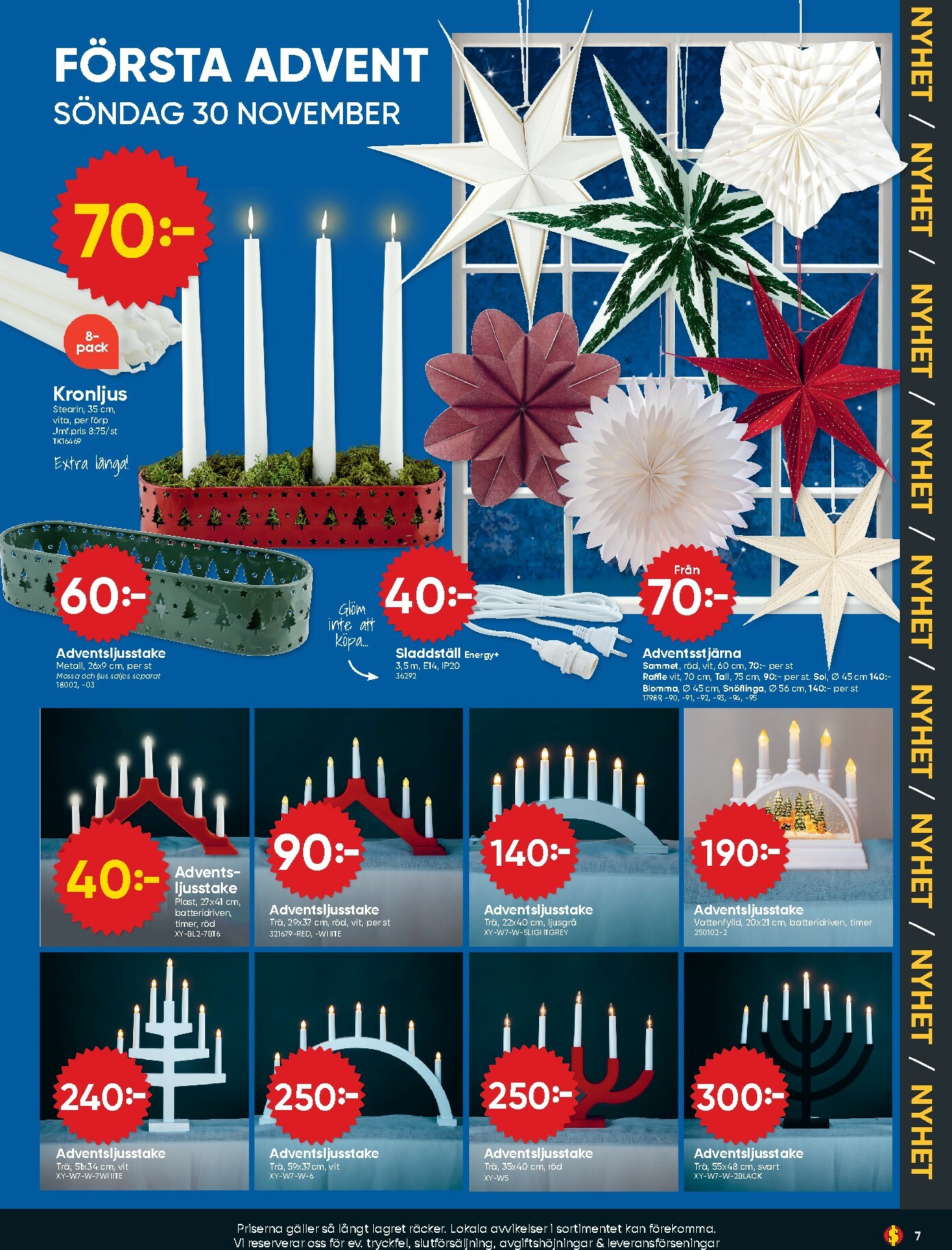 dollar-store - Dollar Store-reklambladet giltigt från 17/11 - 23/11 - page: 7