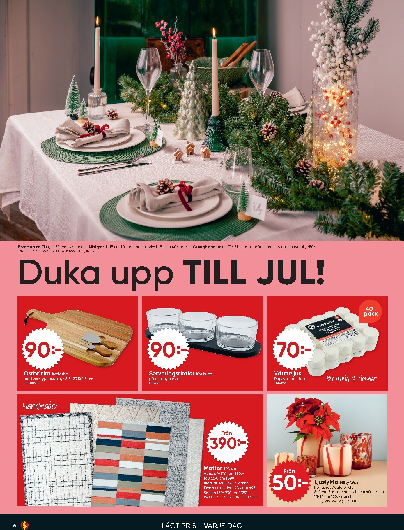 dollar-store - Dollar Store-reklambladet giltigt från 01/12 - 07/12 - page: 6