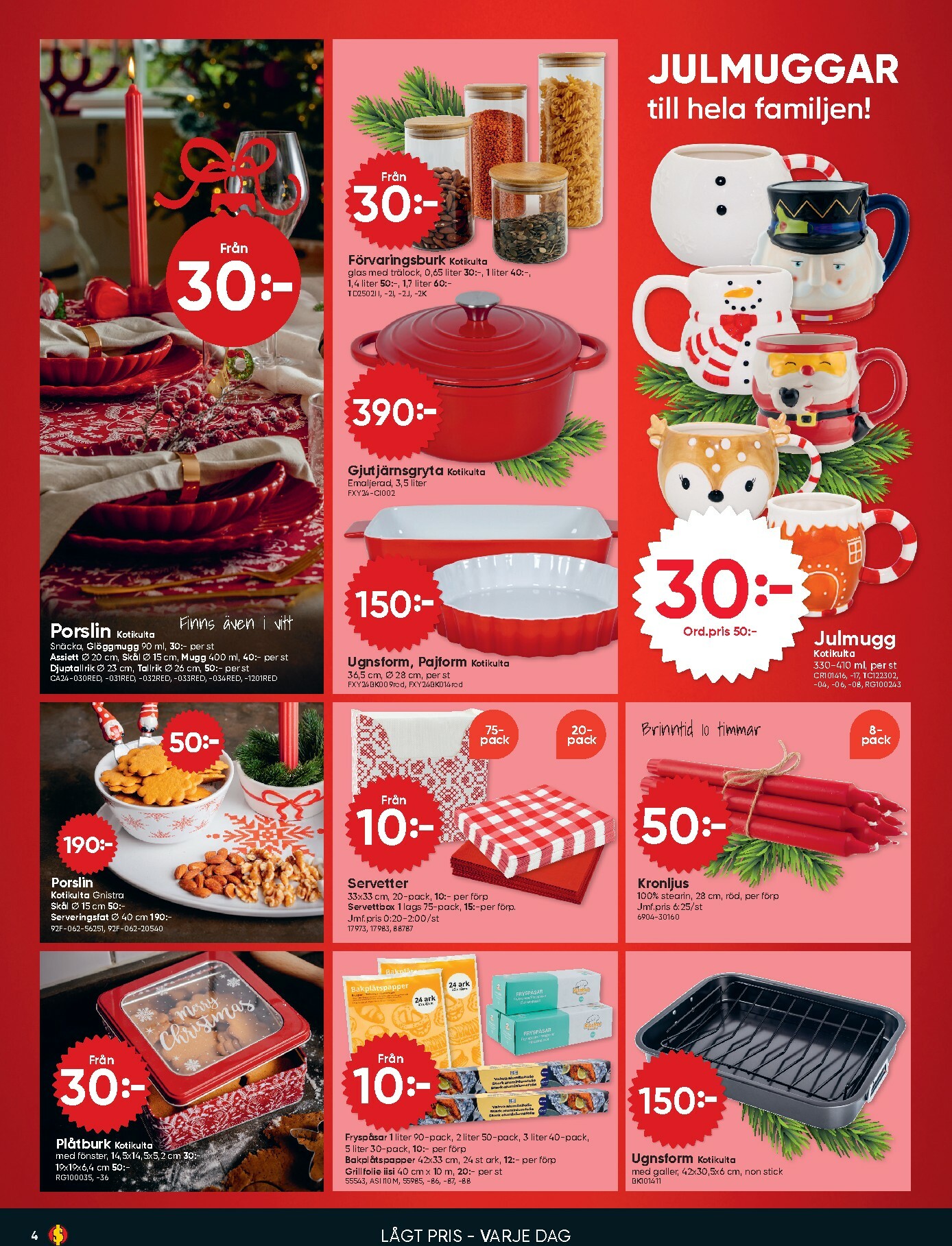 dollar-store - Dollar Store-reklambladet giltigt från 15/12 - 21/12 - page: 4