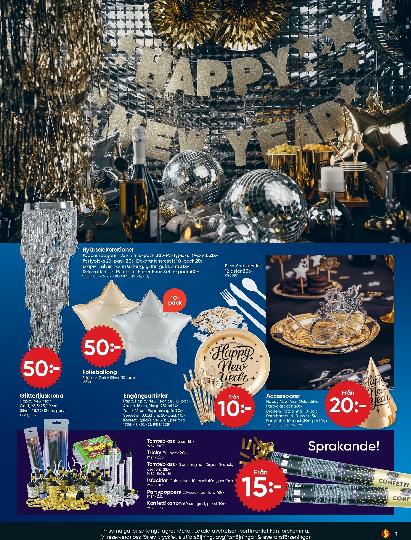 dollar-store - Dollar Store-reklambladet giltigt från 22/12 - 04/01 - page: 7