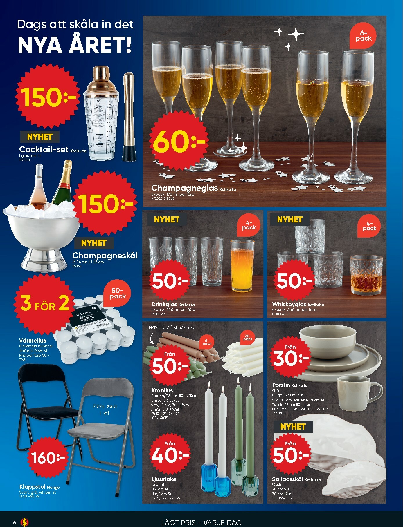 dollar-store - Dollar Store-reklambladet giltigt från 22/12 - 04/01 - page: 6