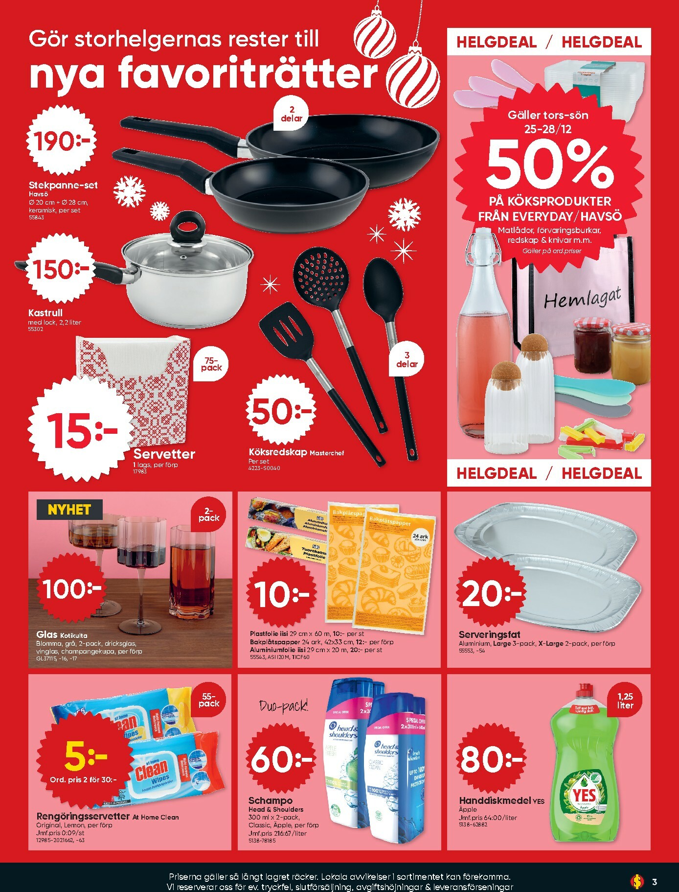 dollar-store - Dollar Store-reklambladet giltigt från 22/12 - 04/01 - page: 3