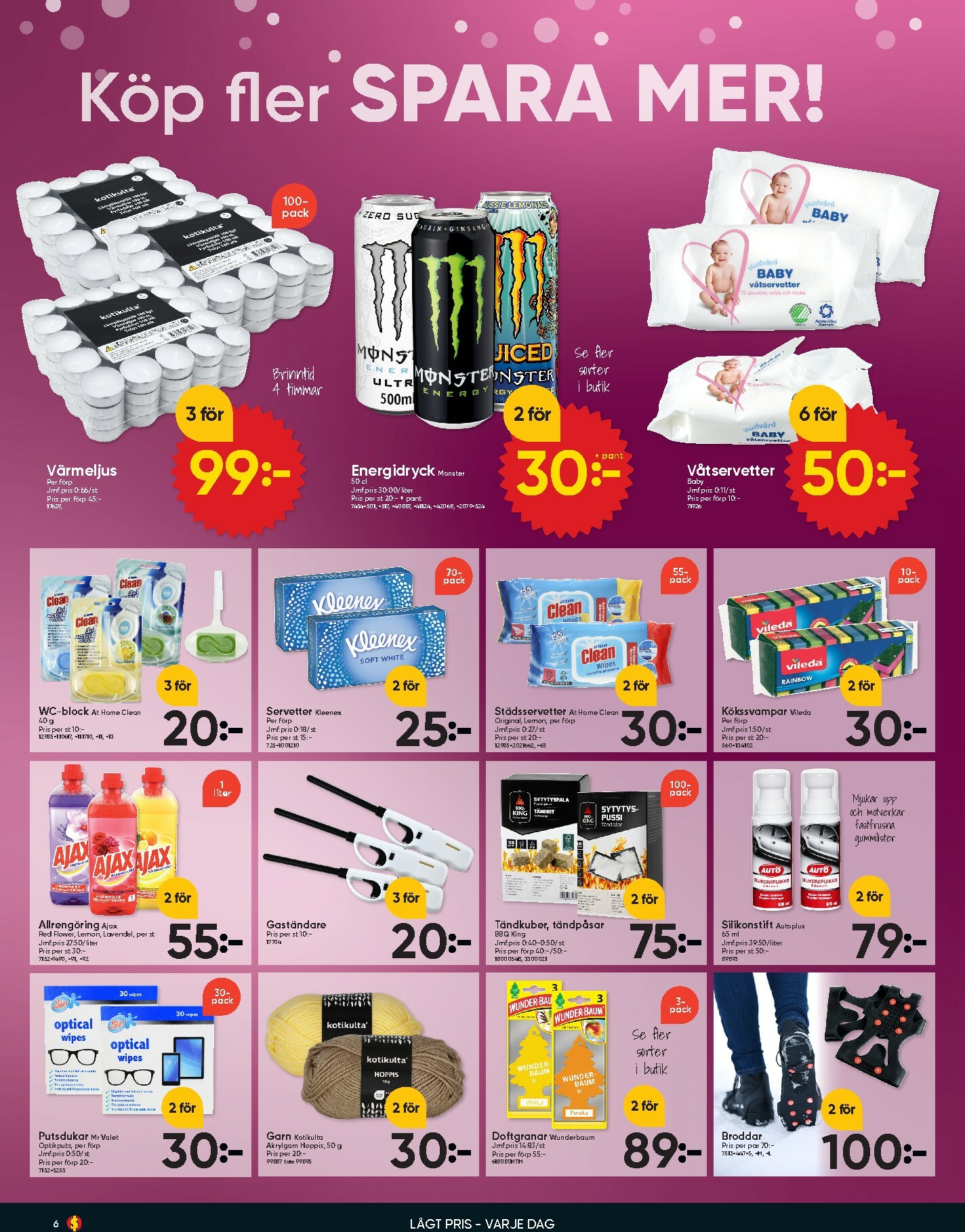 dollar-store - Dollar Store-reklambladet giltigt från 26/01 - 08/02 - page: 6