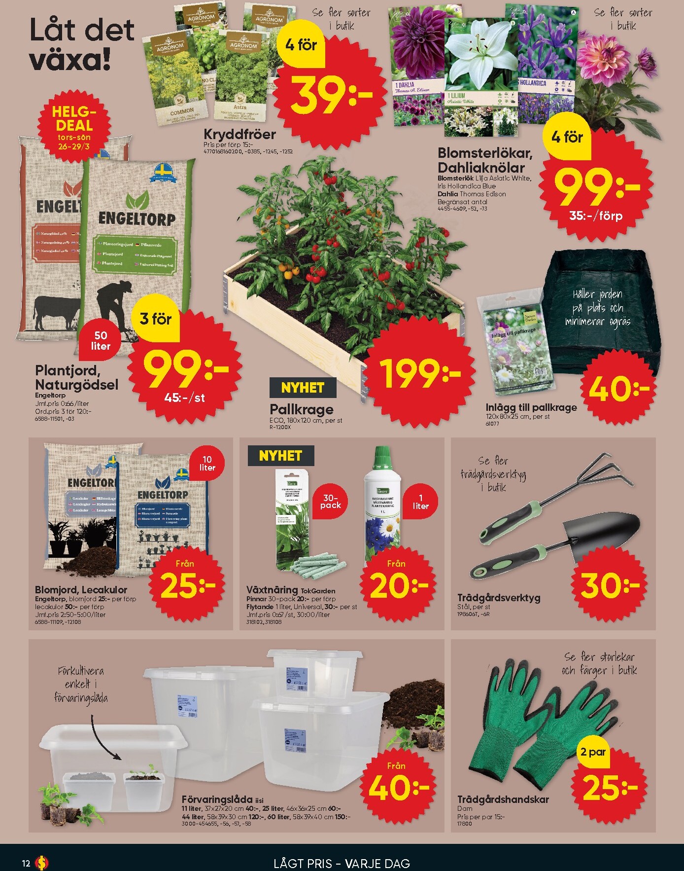 dollar-store - Dollar Store-reklambladet giltigt från 23/03/2026 - 05/04/2026 - page: 12
