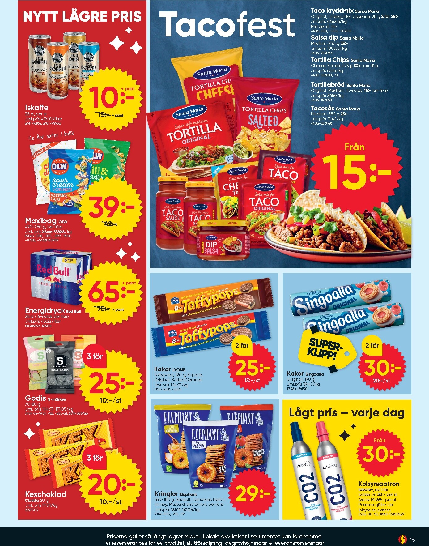 dollar-store - Aktuellt Dollar Store reklamblad giltigt från måndag 20/04/2026 till söndag 26/04/2026 - page: 15