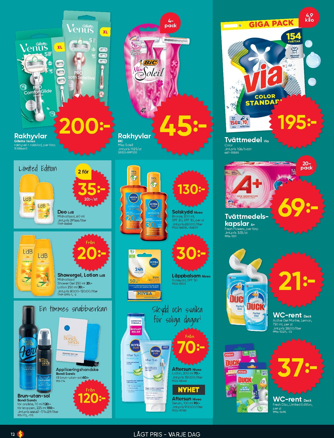 dollar-store - Aktuellt Dollar Store reklamblad giltigt från måndag 20/04/2026 till söndag 26/04/2026 - page: 12