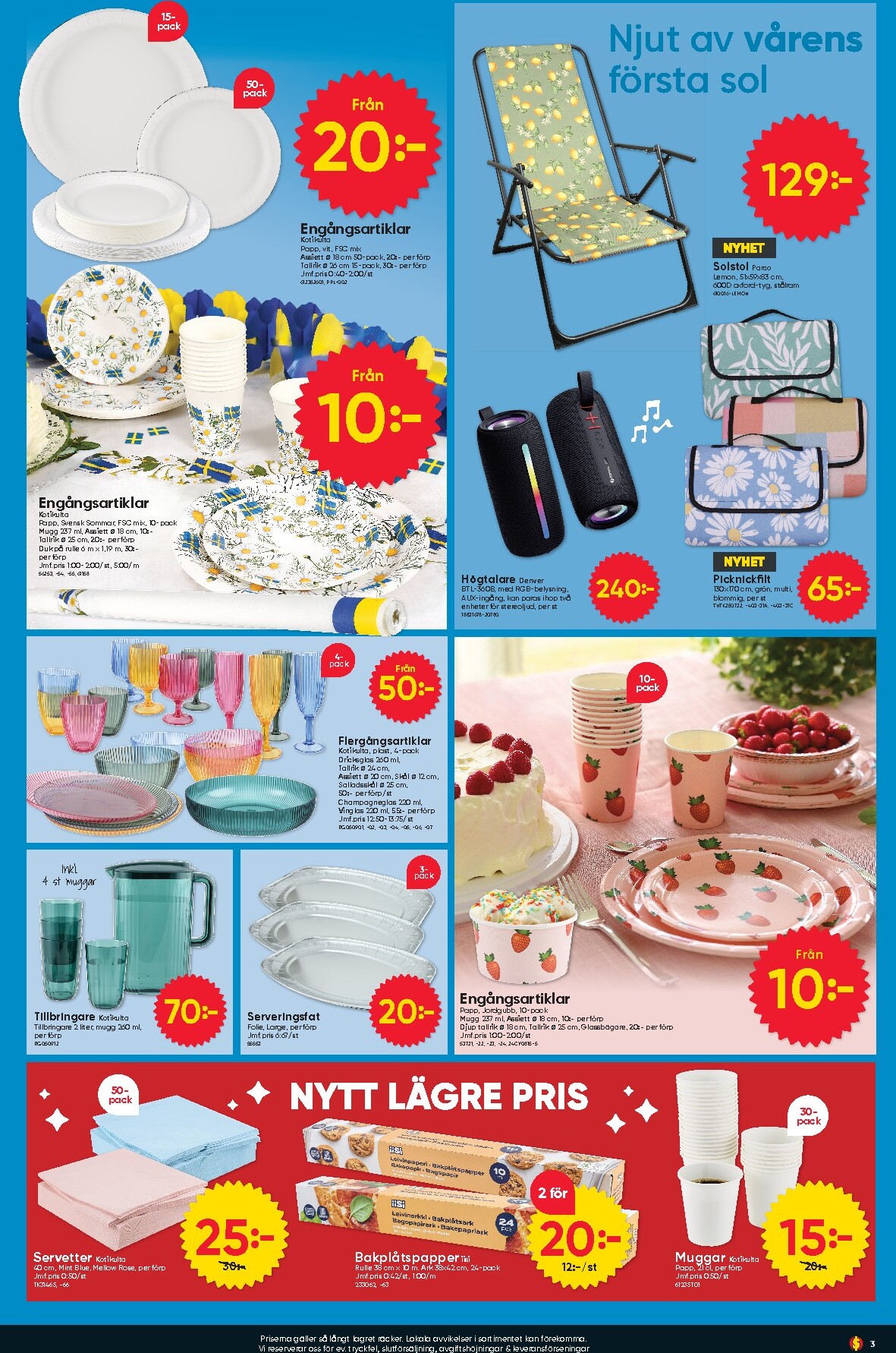 dollar-store - Aktuellt Dollar Store reklamblad giltigt från måndag 27/04/2026 till söndag 10/05/2026 - page: 3