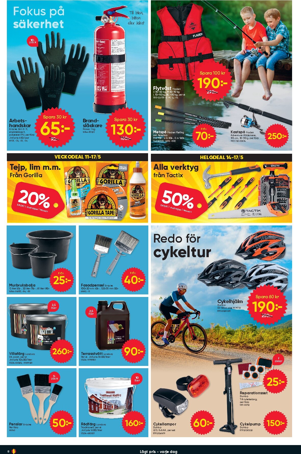 dollar-store - Aktuellt Dollar Store reklamblad giltigt från måndag 11/05/2026 till söndag 24/05/2026 - page: 8