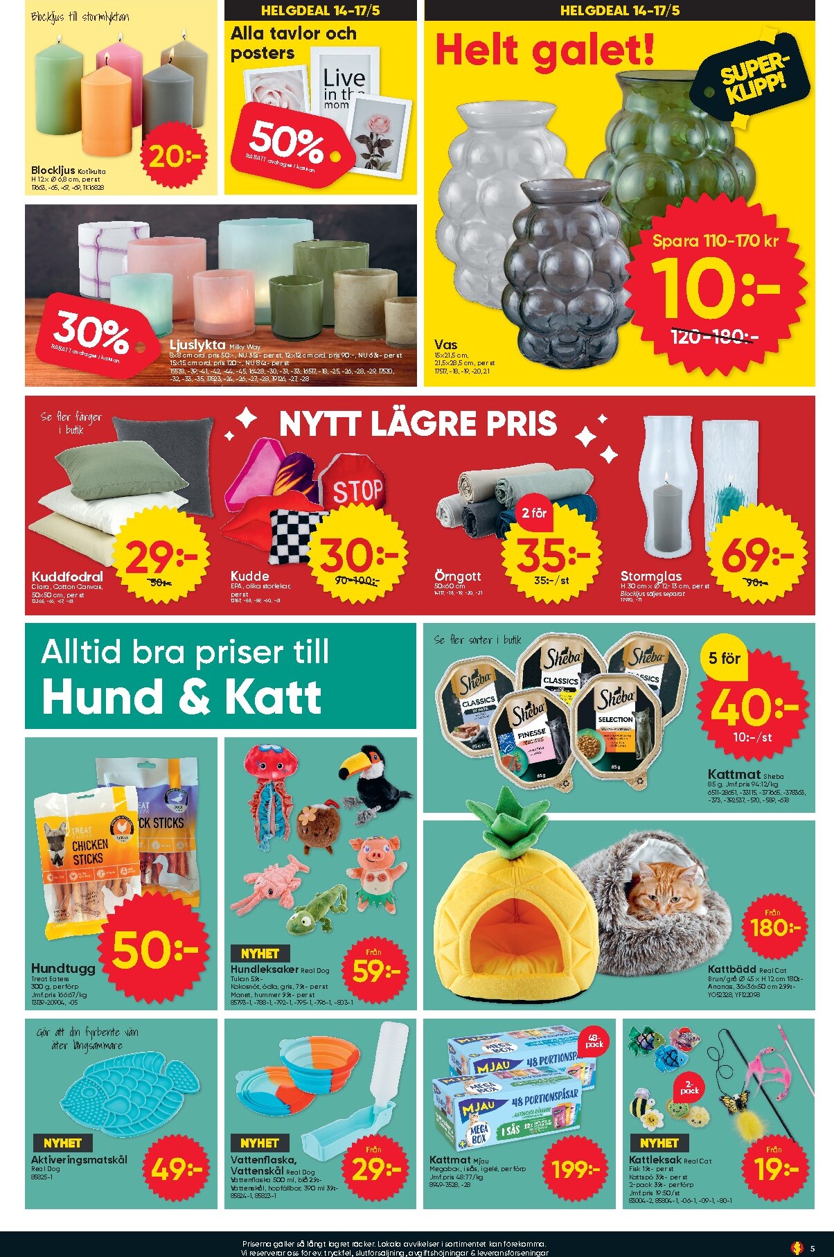 dollar-store - Aktuellt Dollar Store reklamblad giltigt från måndag 11/05/2026 till söndag 24/05/2026 - page: 5