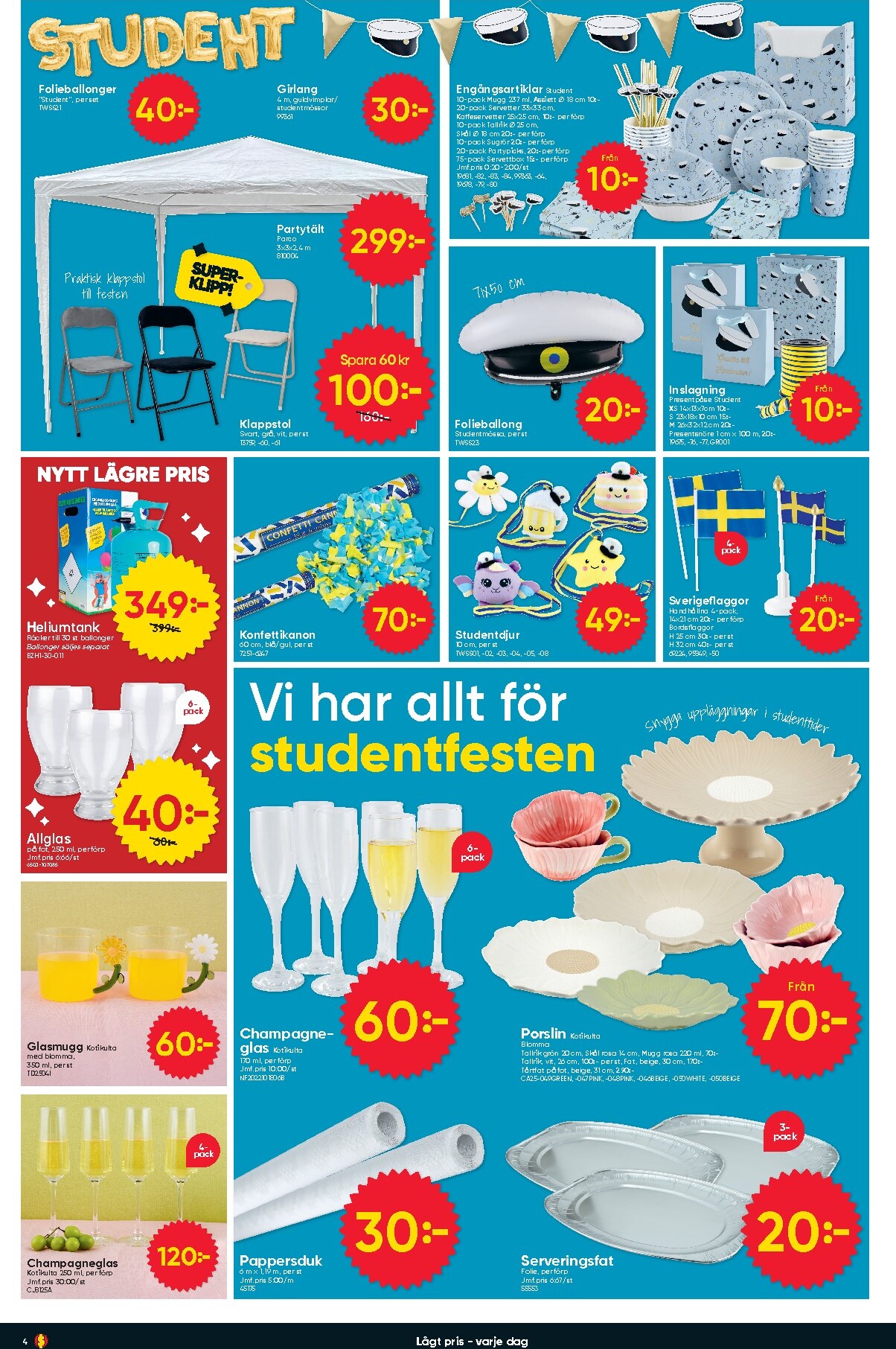 dollar-store - Aktuellt Dollar Store reklamblad giltigt från måndag 11/05/2026 till söndag 24/05/2026 - page: 4