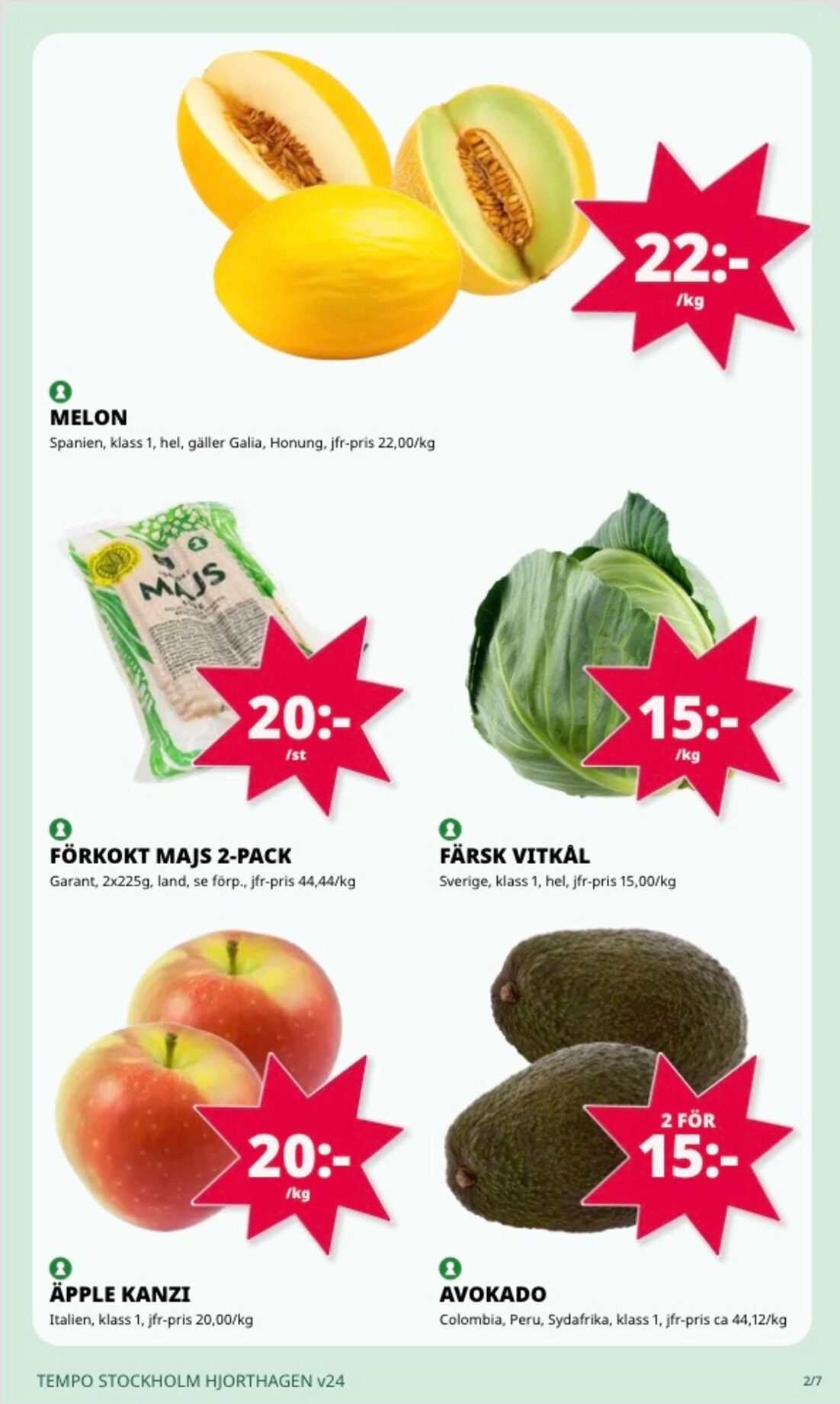 tempo - Aktuellt Tempo reklamblad från måndag, 08/06/2026 till söndag, 14/06/2026 - page: 2