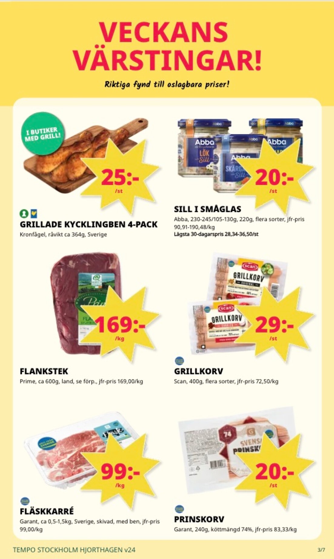 tempo - Aktuellt Tempo reklamblad från måndag, 08/06/2026 till söndag, 14/06/2026 - page: 3