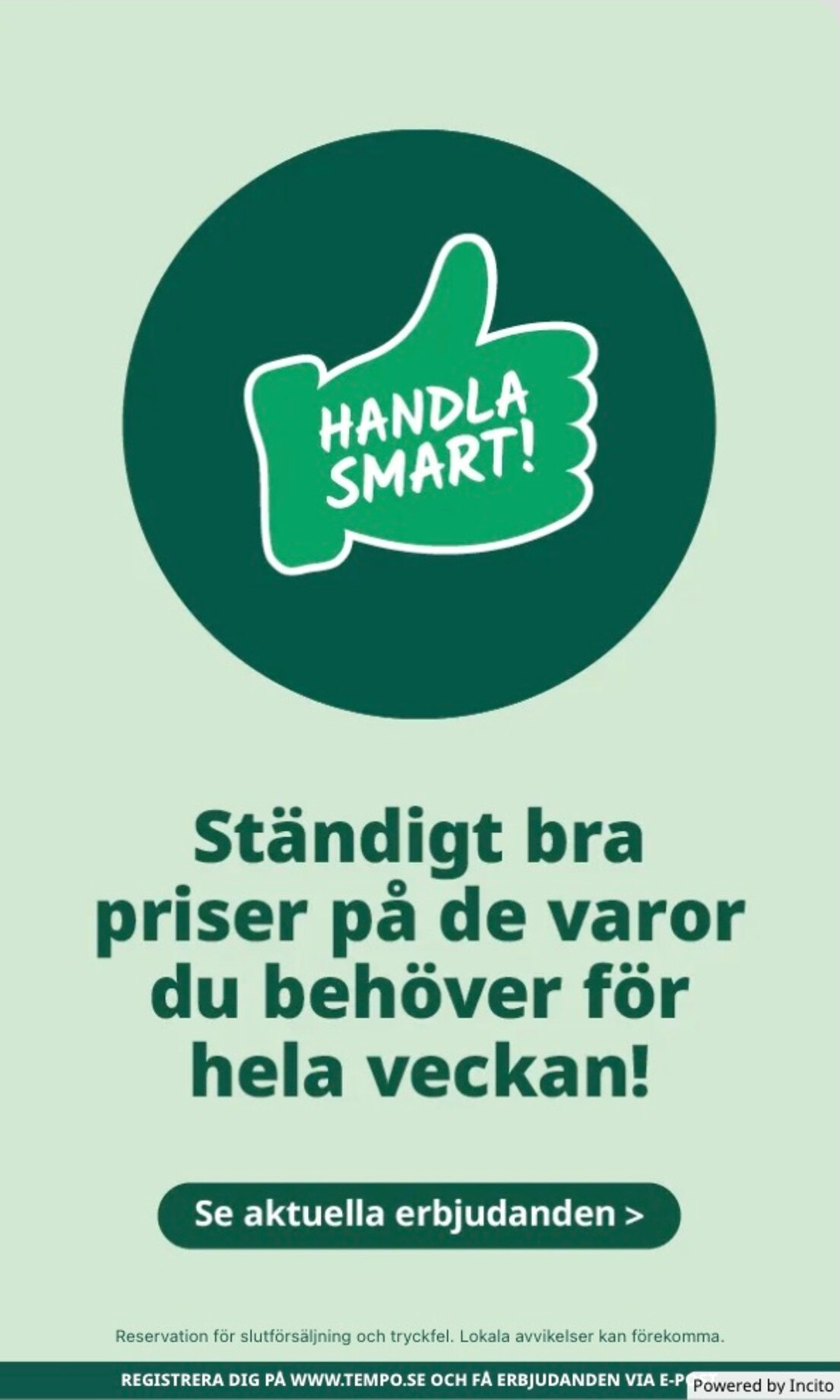 tempo - Aktuellt Tempo reklamblad från måndag, 06/07/2026 till söndag, 12/07/2026 - page: 7