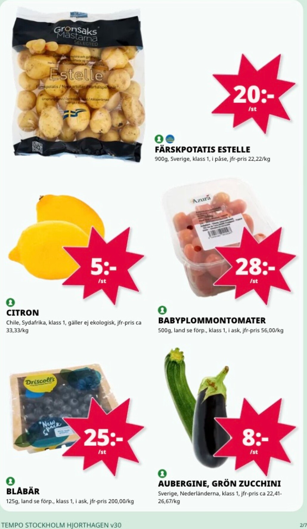 tempo - Aktuellt Tempo reklamblad från måndag, 20/07/2026 till söndag, 26/07/2026 - page: 2