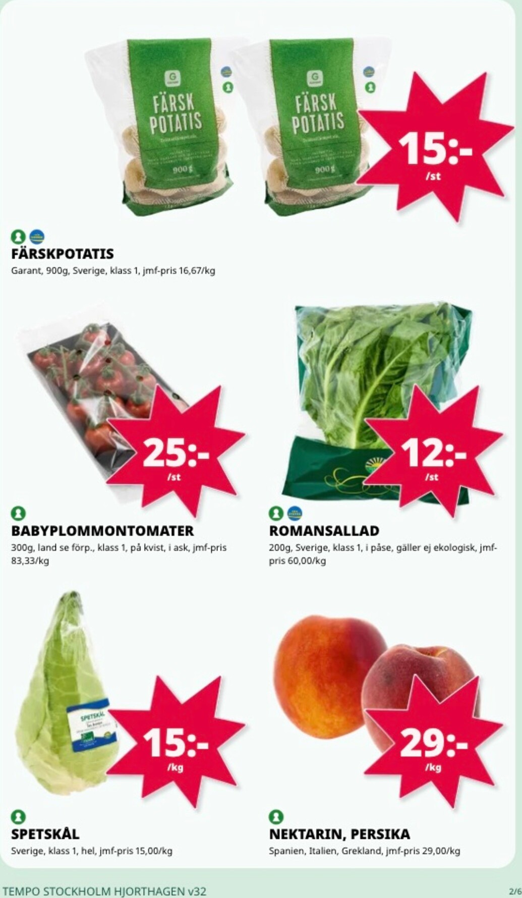 tempo - Aktuellt Tempo reklamblad från måndag, 03/08/2026 till söndag, 09/08/2026 - page: 2