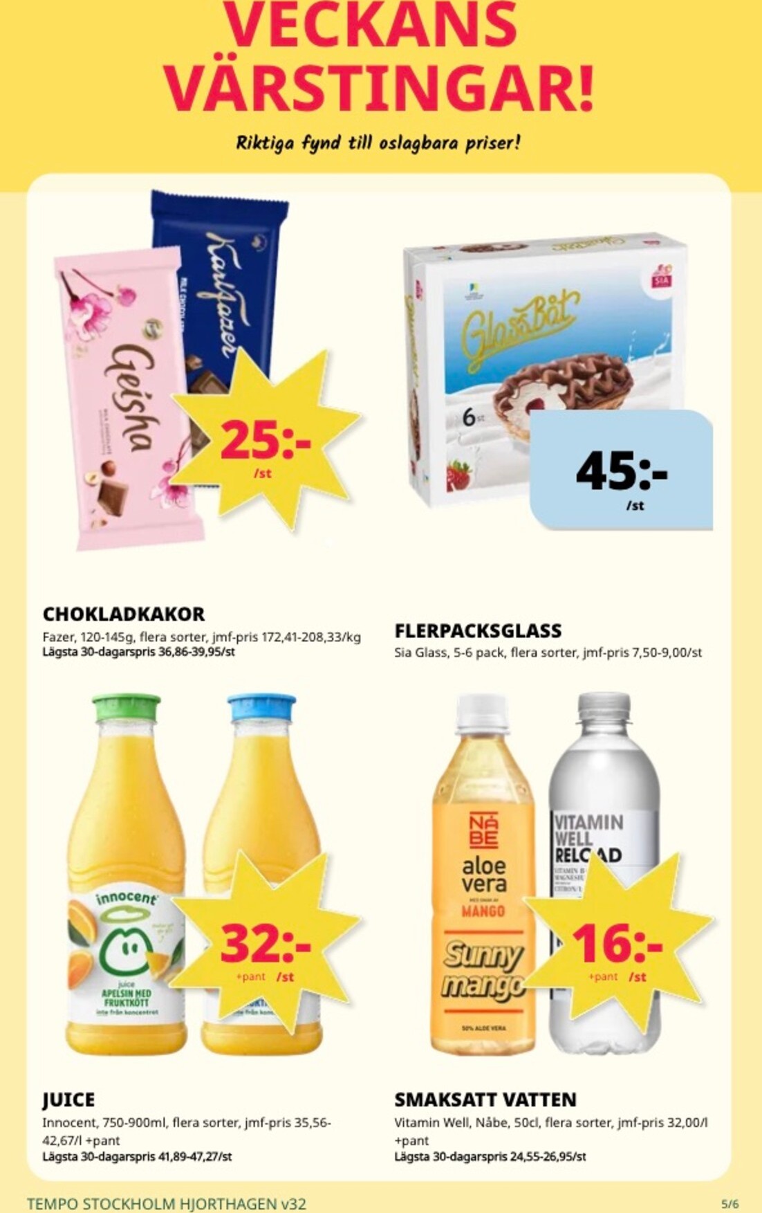 tempo - Aktuellt Tempo reklamblad från måndag, 03/08/2026 till söndag, 09/08/2026 - page: 5