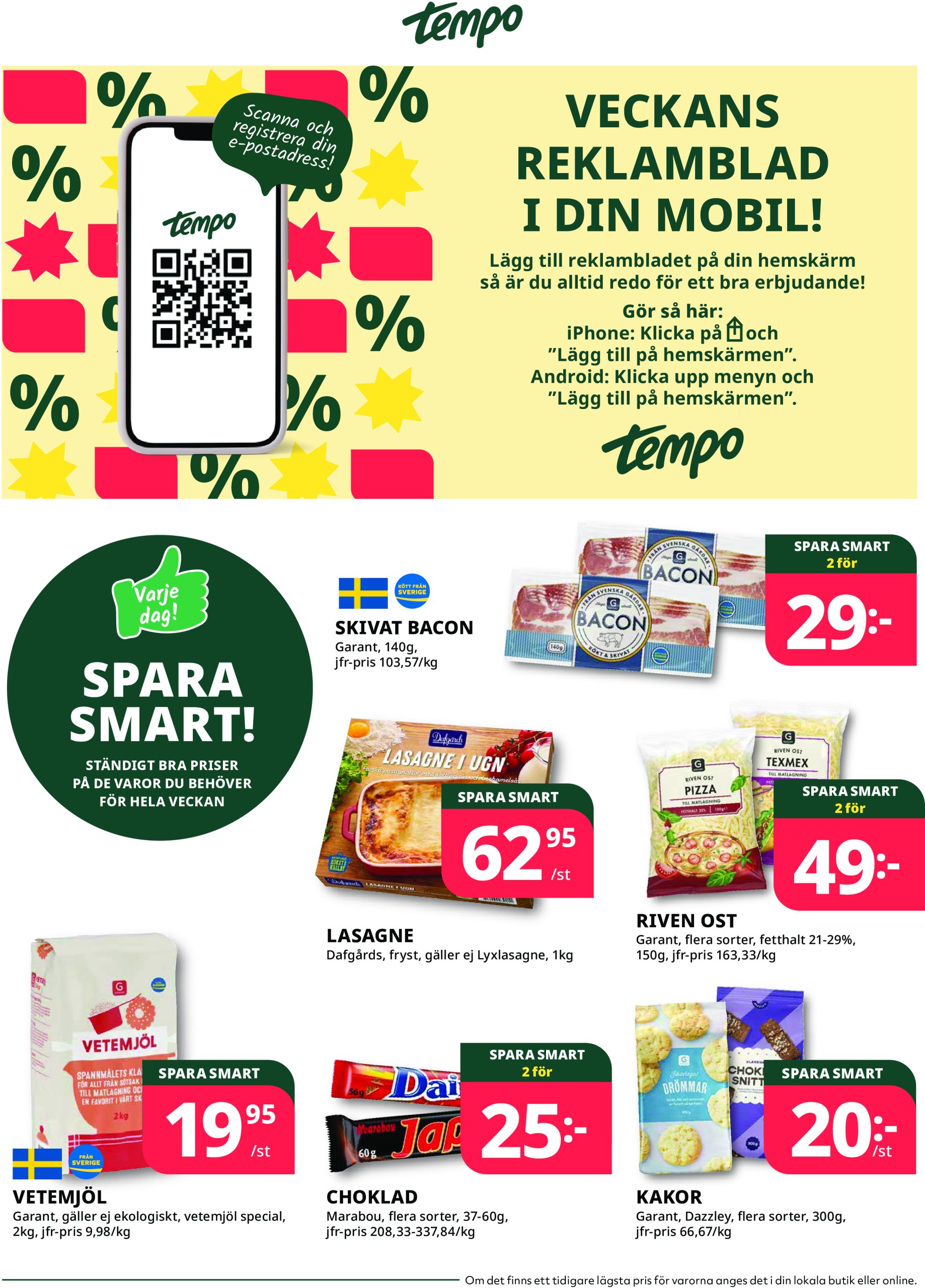 tempo - Tempo-reklambladet giltigt från 10/03 - 16/03 - page: 3