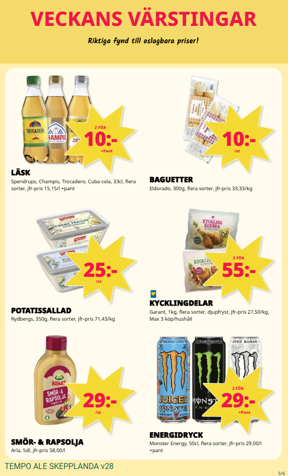 tempo - Tempo-reklambladet giltigt från 07/07 - 13/07 - page: 5